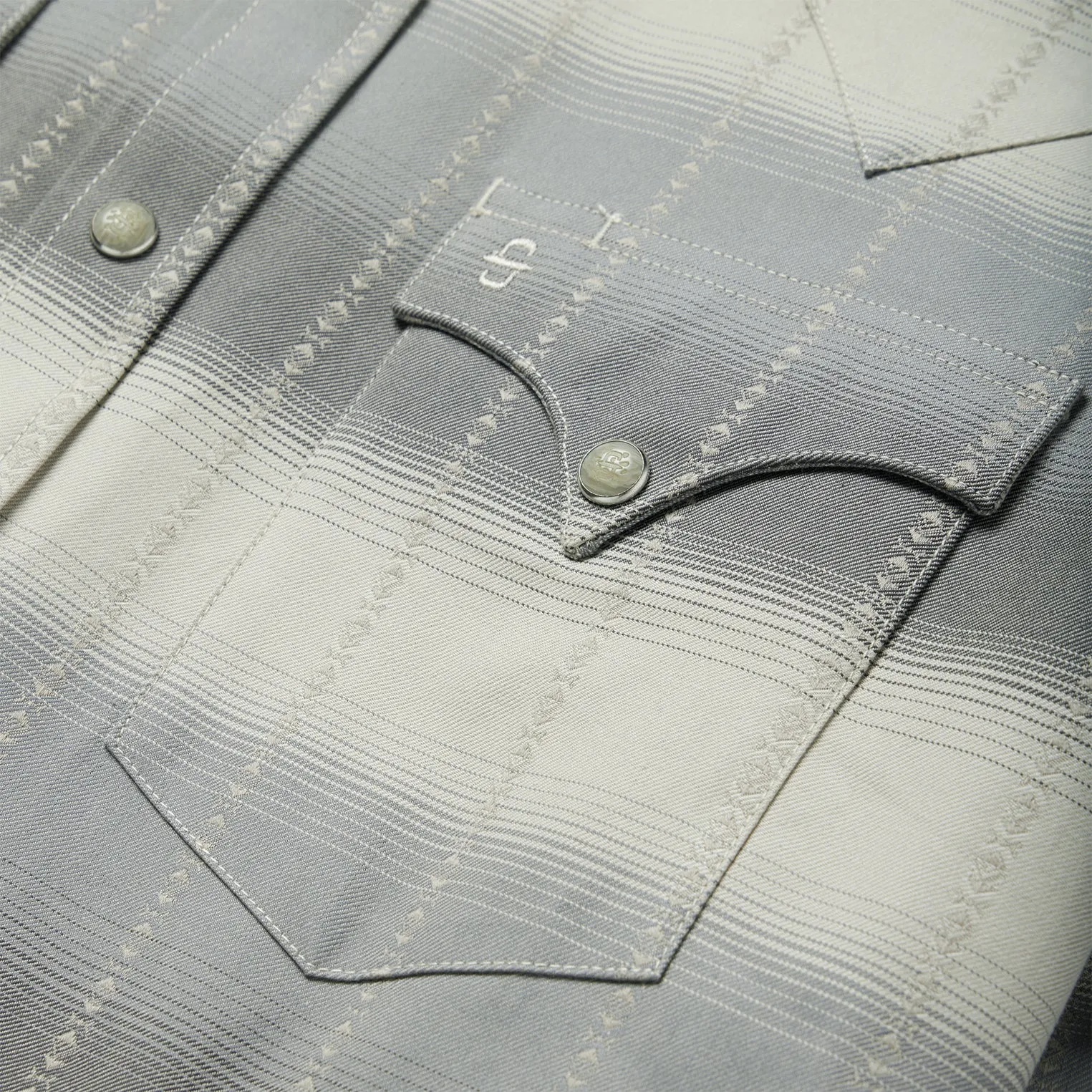 Serape Dobby Twill Western Shirt -STETSON