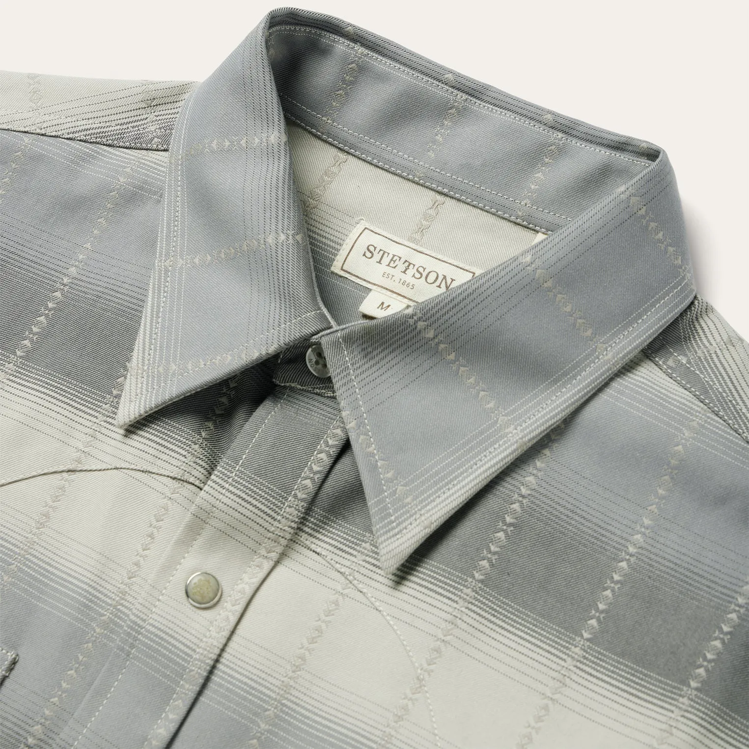 Serape Dobby Twill Western Shirt -STETSON