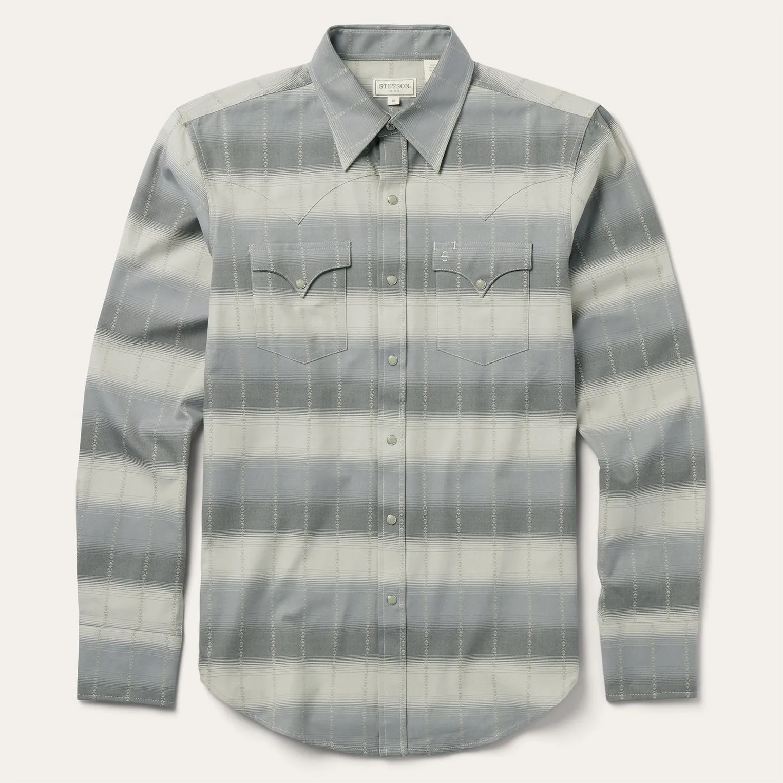 Serape Dobby Twill Western Shirt -STETSON