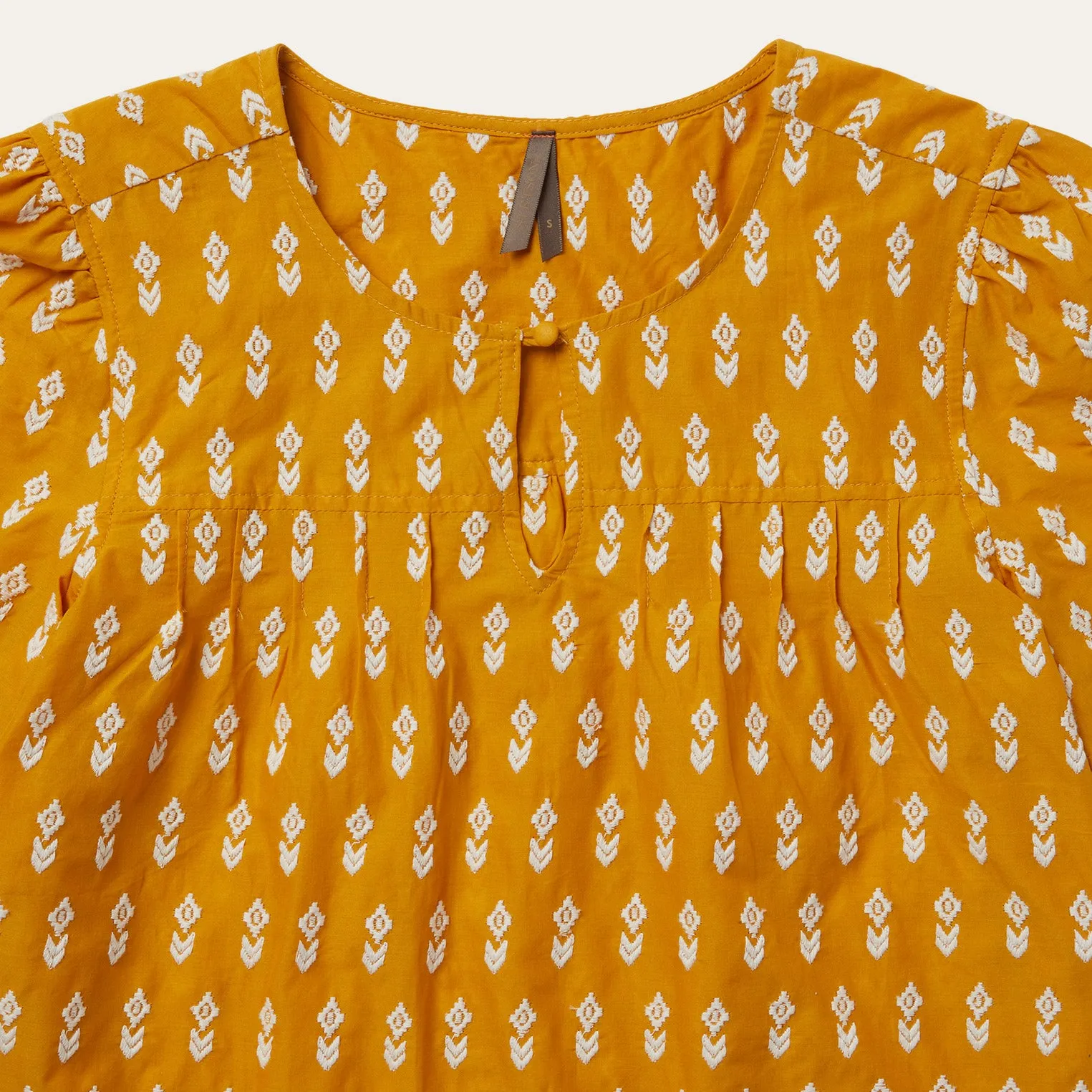 Short-Sleeved Aztec Blouse -STETSON