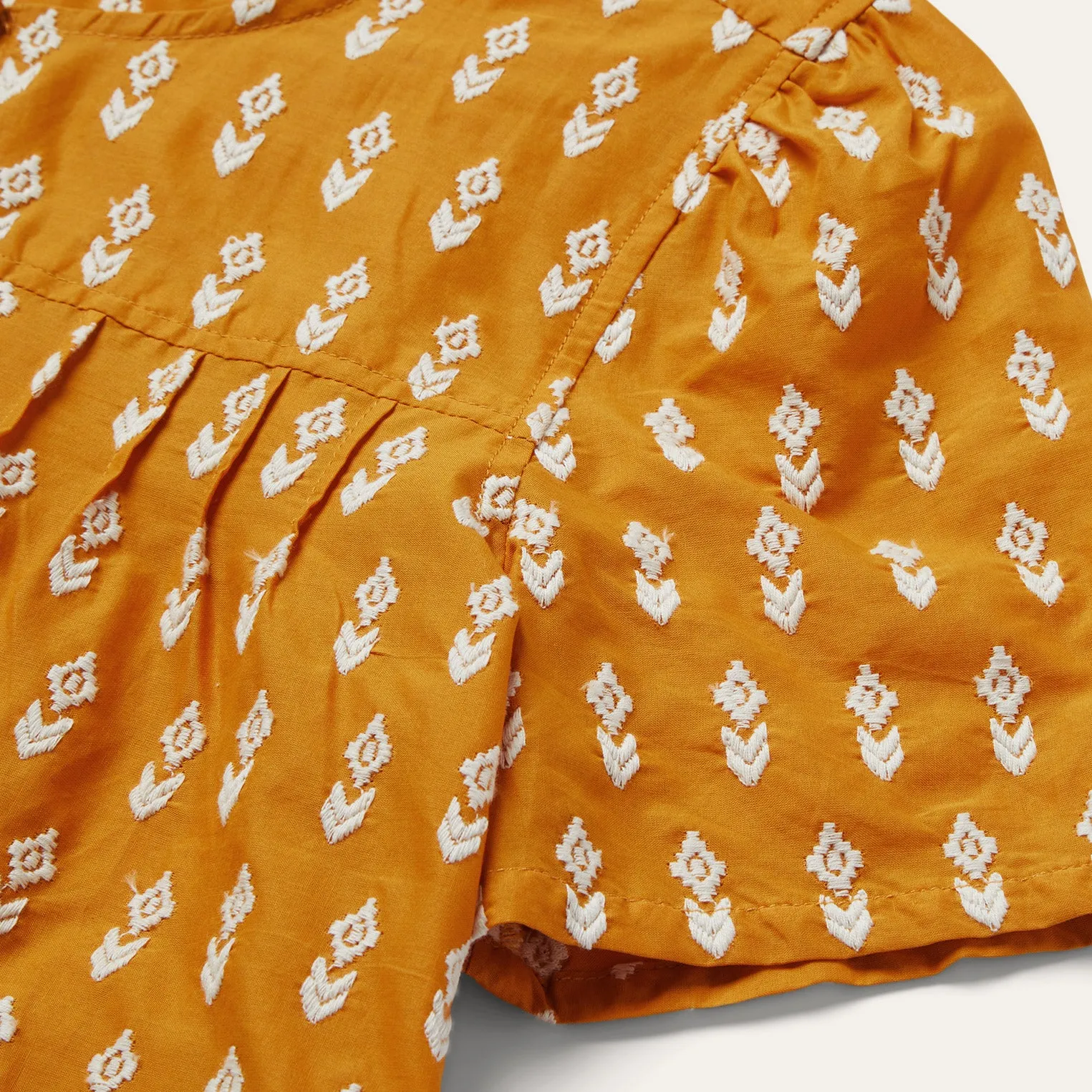 Short-Sleeved Aztec Blouse -STETSON