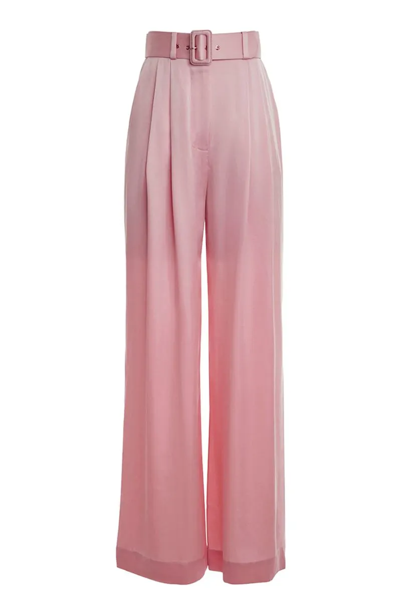 Silk Tuck Pant