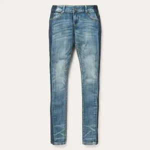 Skinny Fit Stripe Leg Jean -STETSON