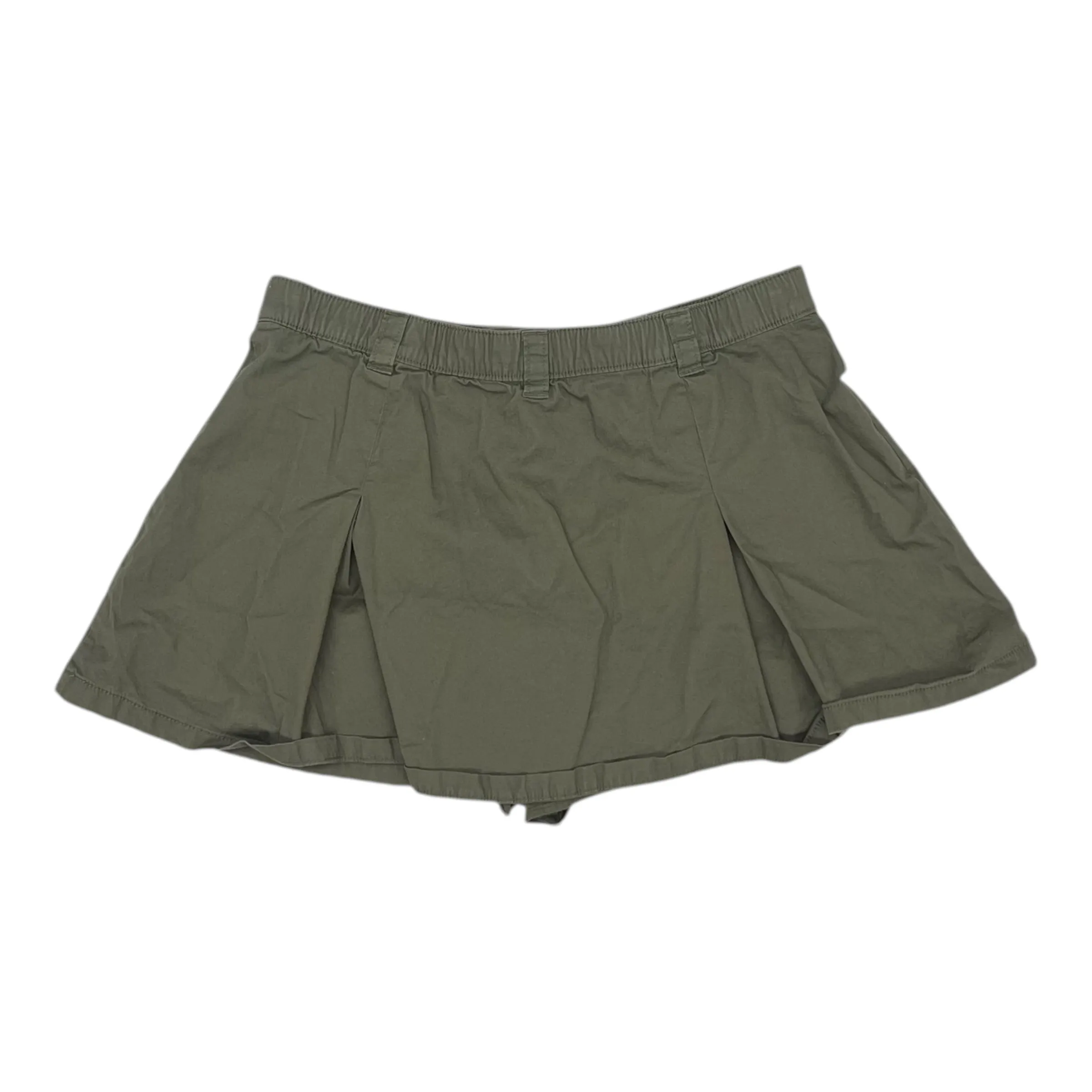 Skort By Abercrombie And Fitch In Green, Size:L