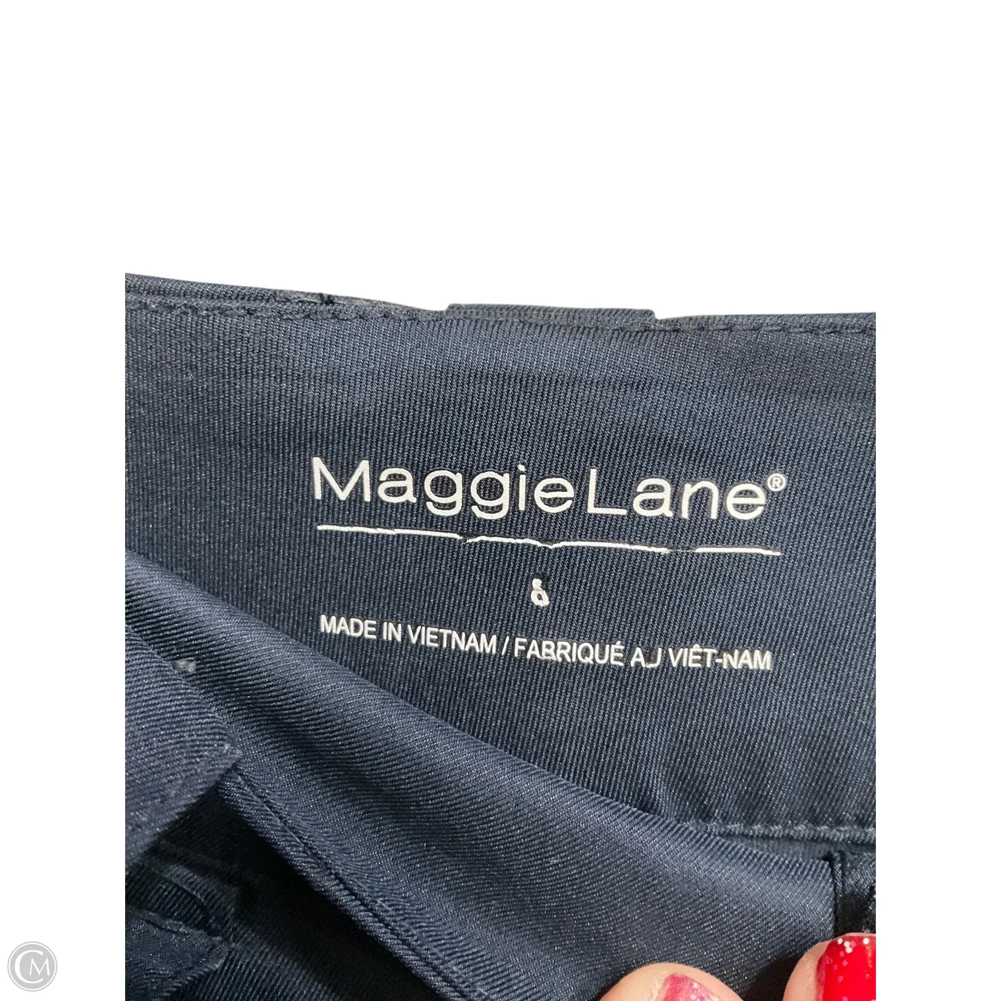 Skort By Clothes Mentor In Navy, Size: M