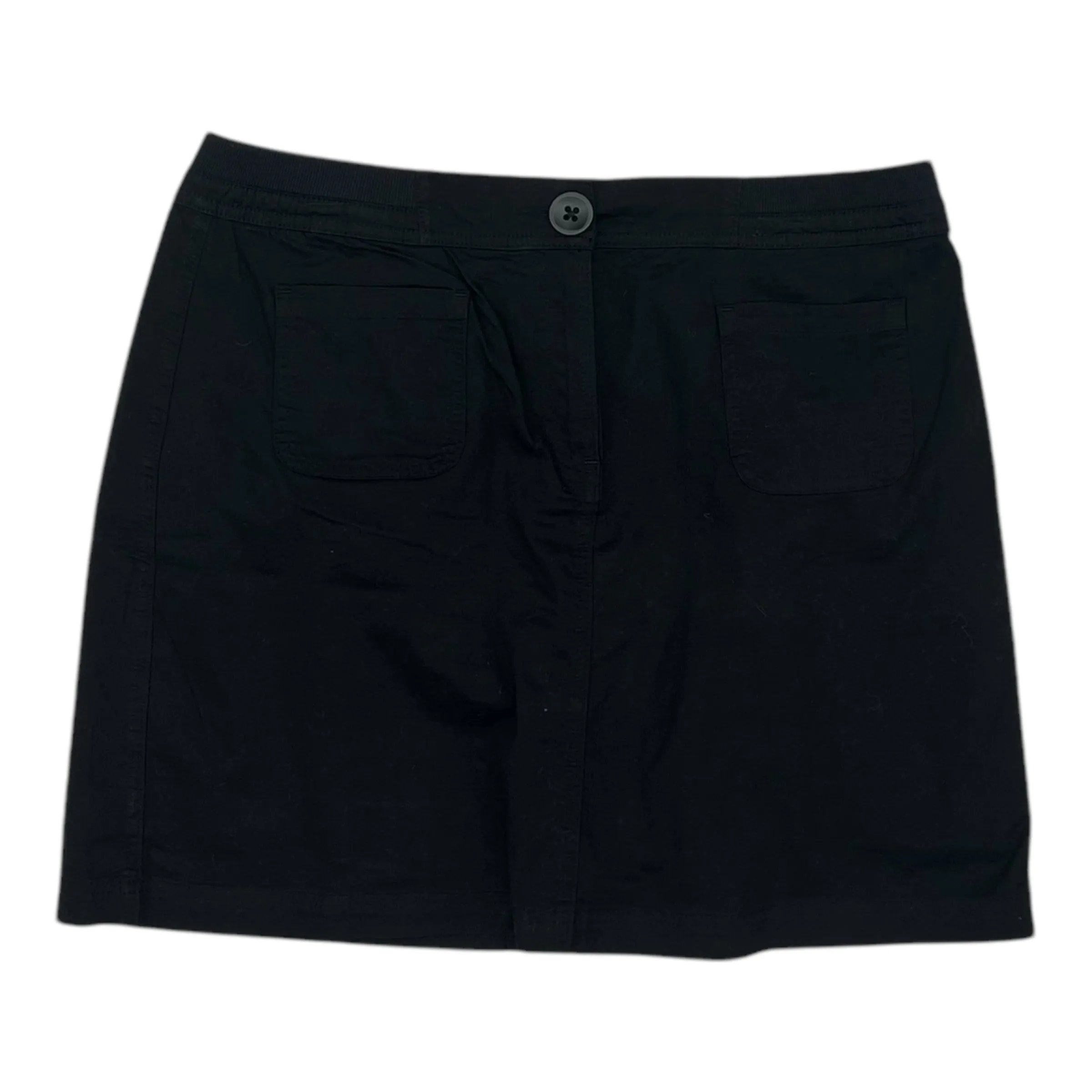 Skort By Karen Scott In Black, Size:14
