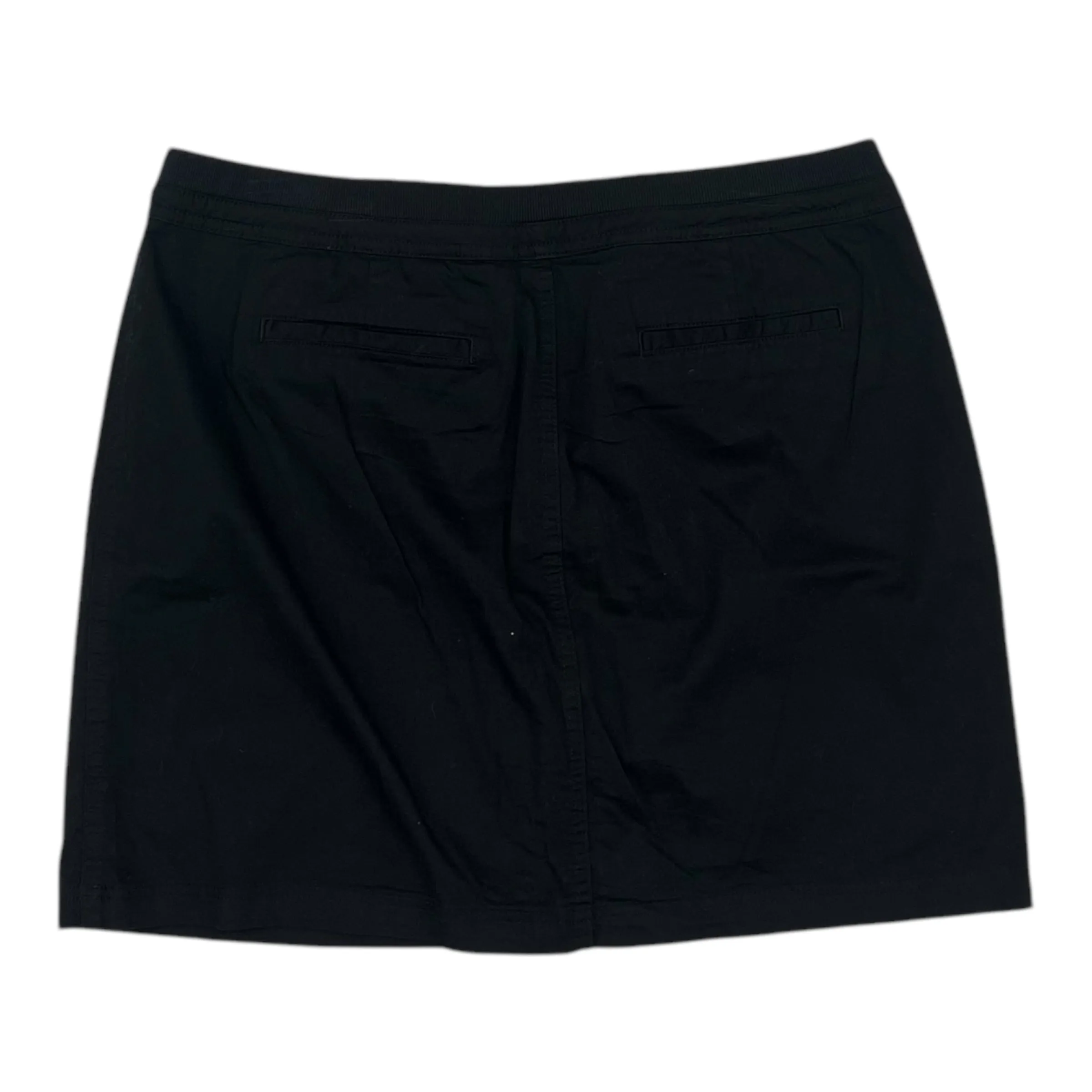 Skort By Karen Scott In Black, Size:14