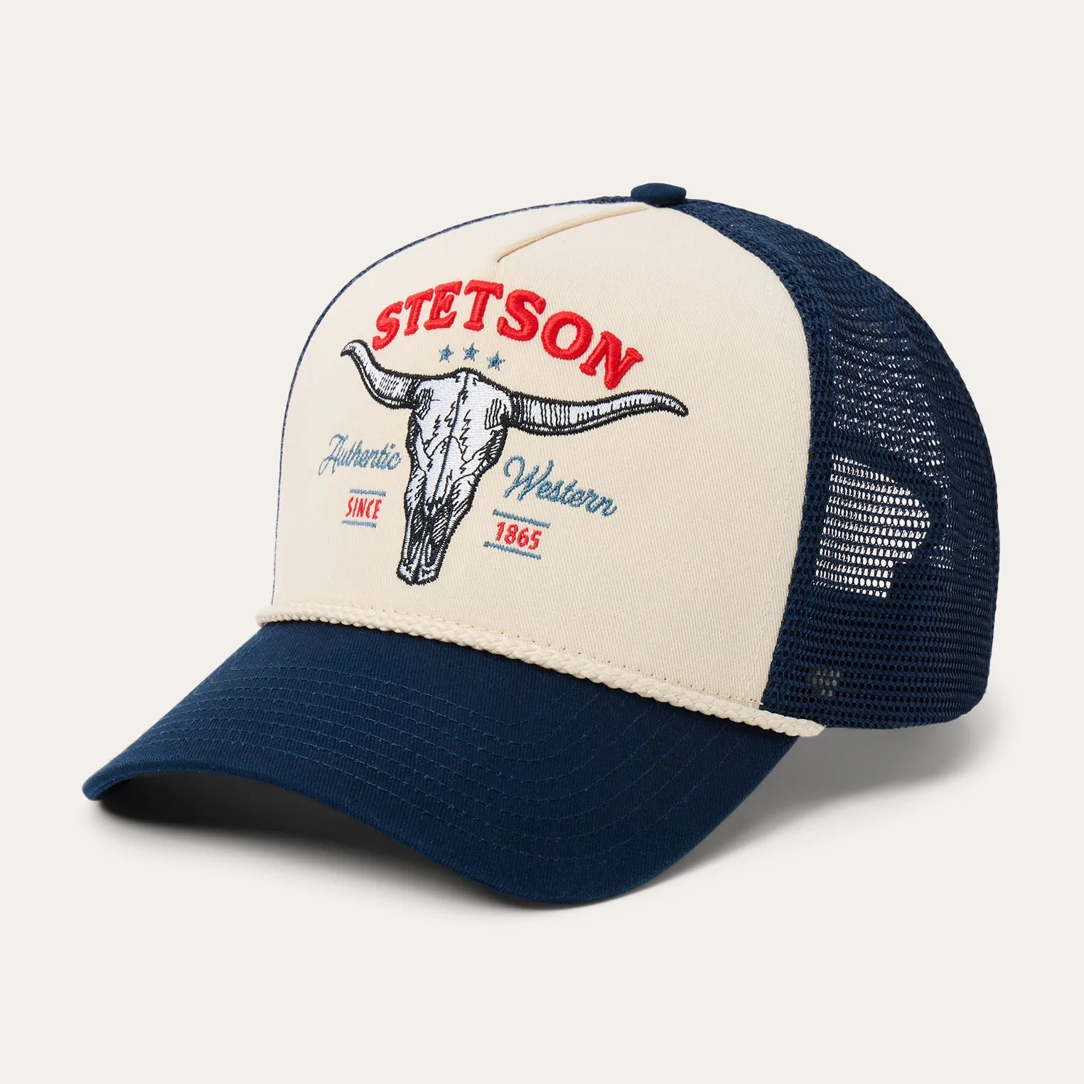 Skull Trucker Hat -STETSON