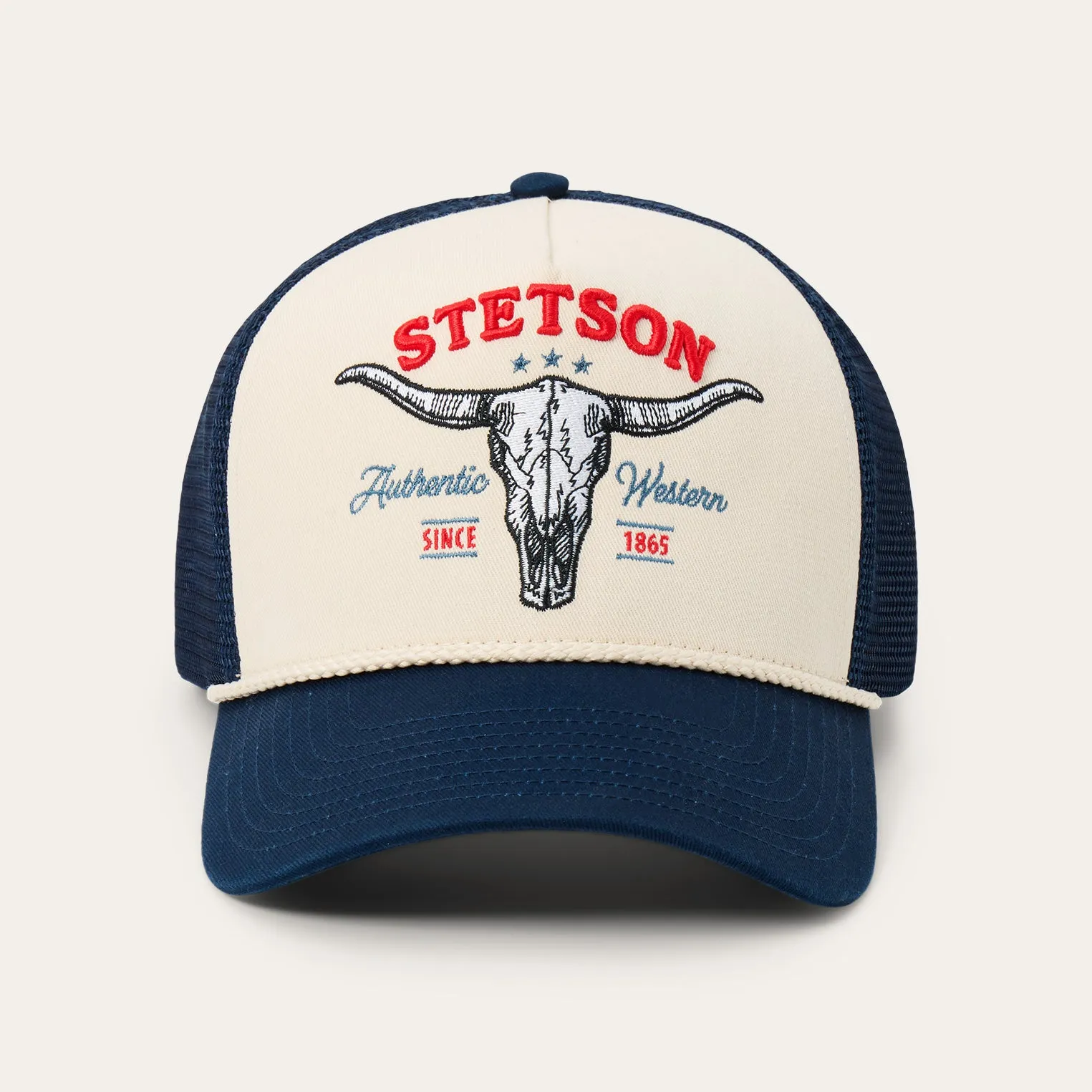 Skull Trucker Hat -STETSON