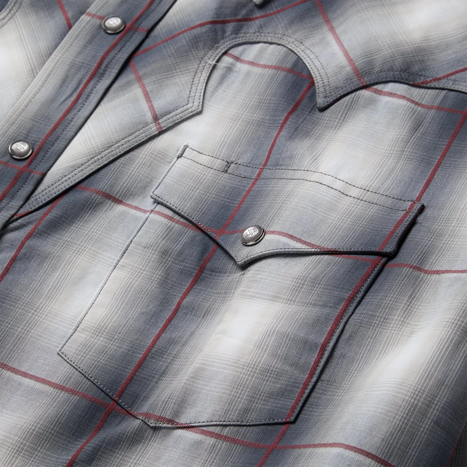 Smoke Ombre Western Shirt -STETSON