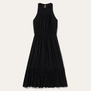 Solid Sleeveless Prairie Dress -STETSON