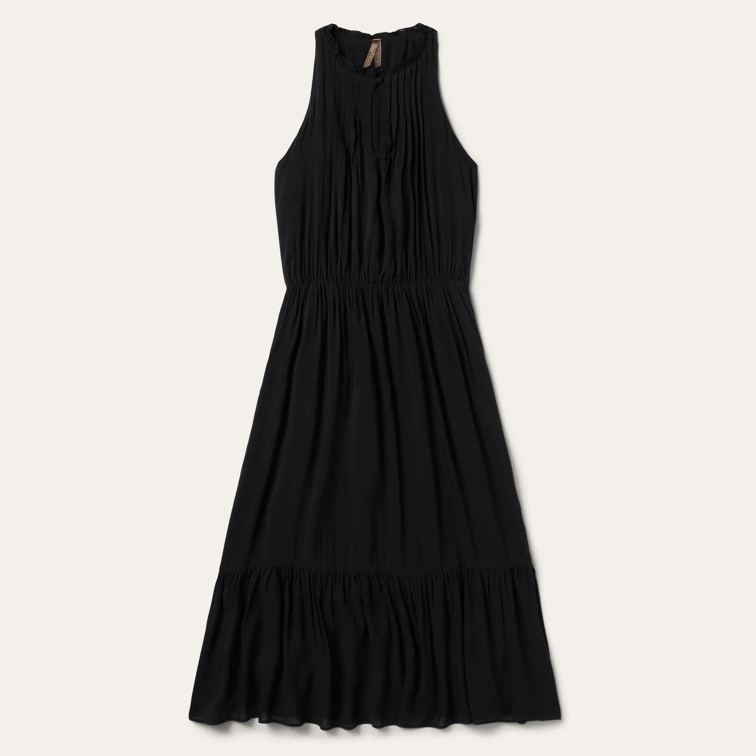Solid Sleeveless Prairie Dress -STETSON
