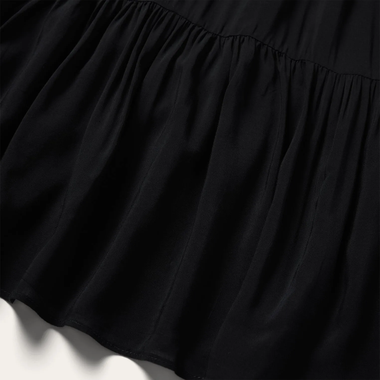Solid Sleeveless Prairie Dress -STETSON