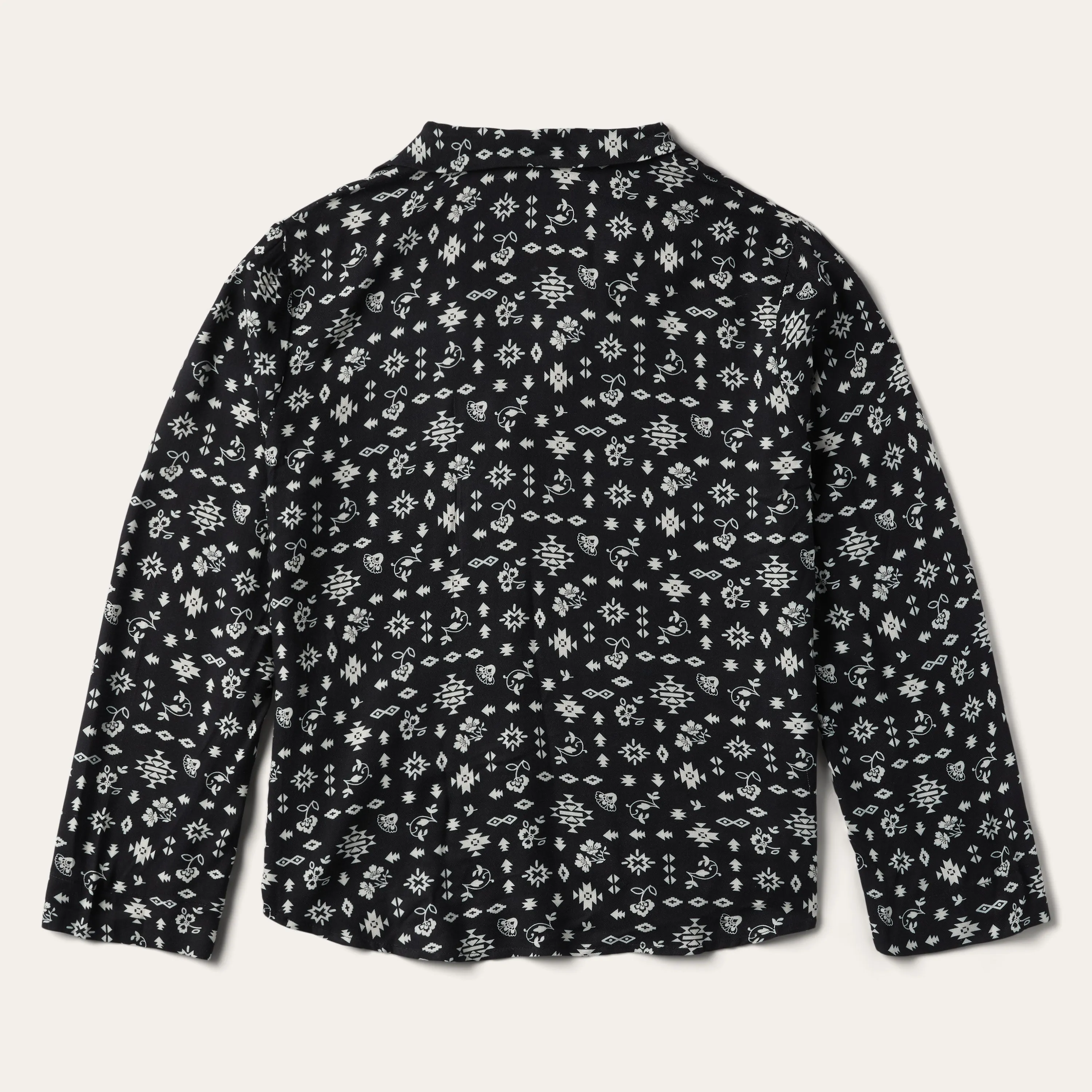 Southwestern Ditzy Print Blouse -STETSON