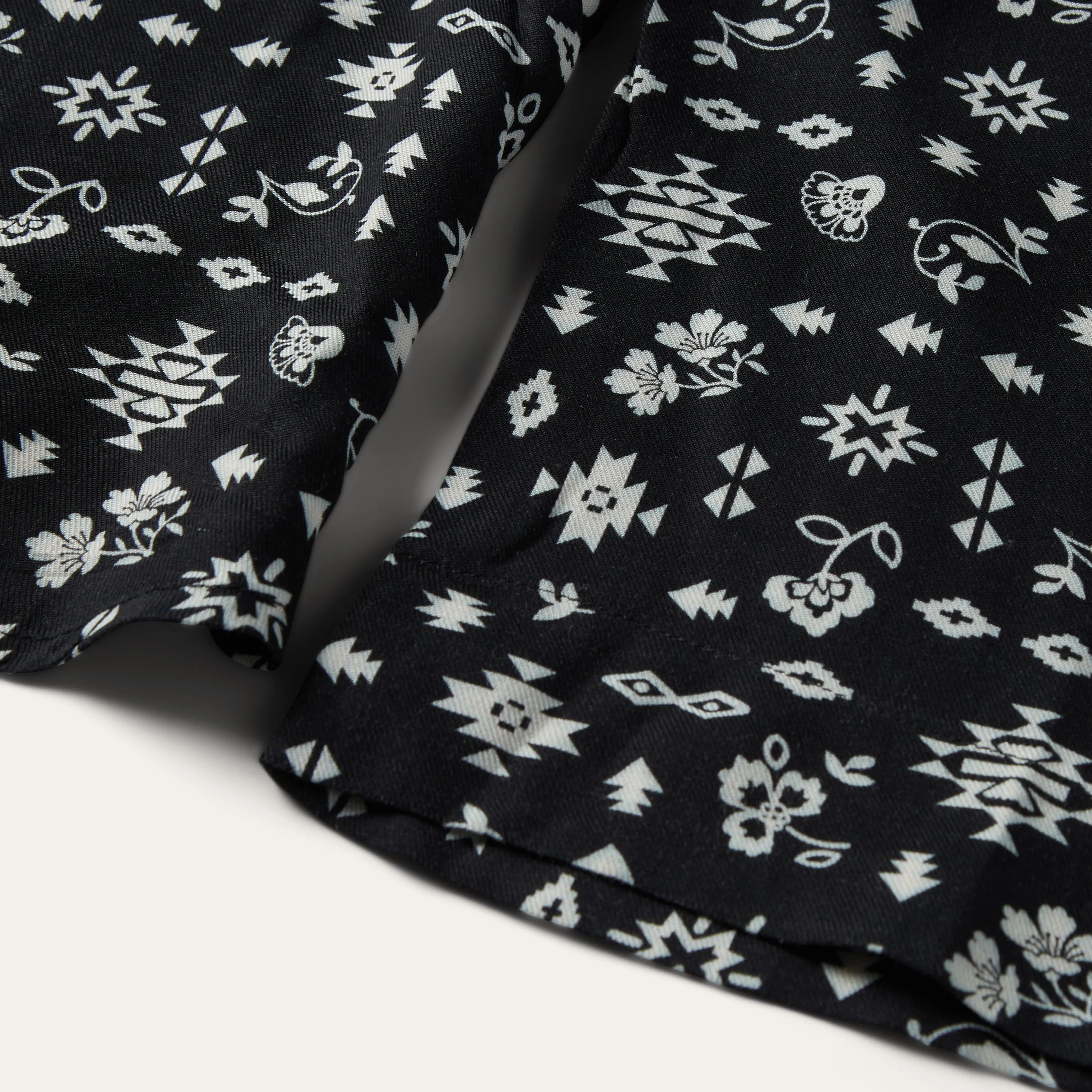 Southwestern Ditzy Print Blouse -STETSON
