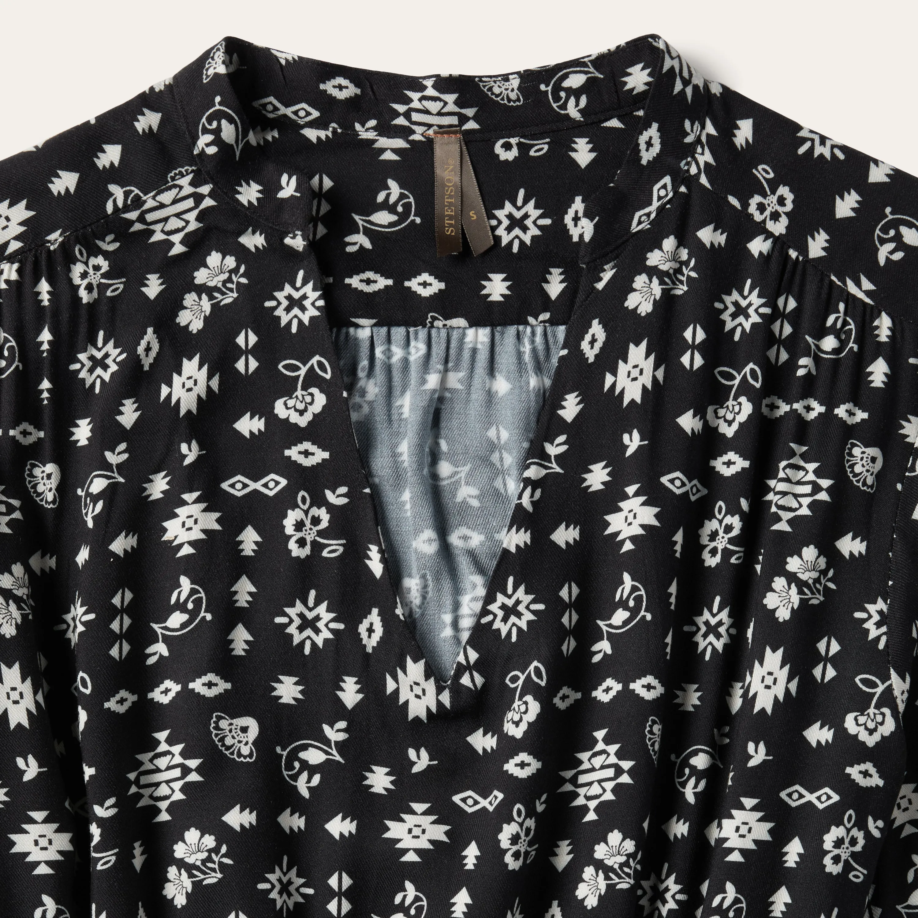 Southwestern Ditzy Print Dress -STETSON