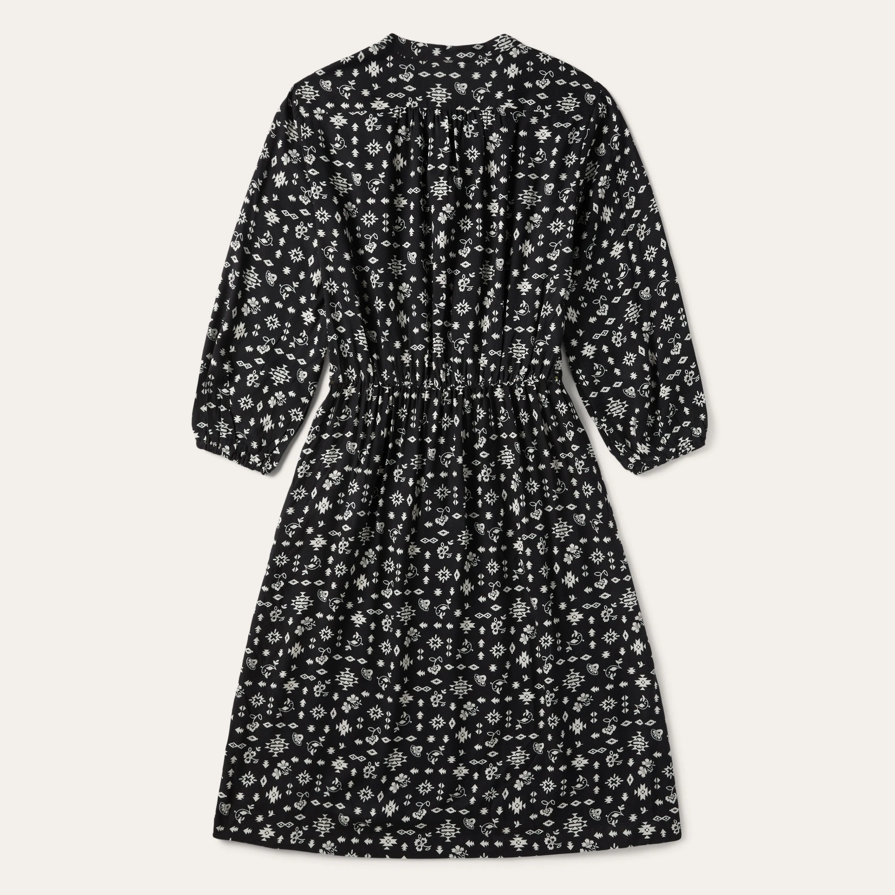 Southwestern Ditzy Print Dress -STETSON