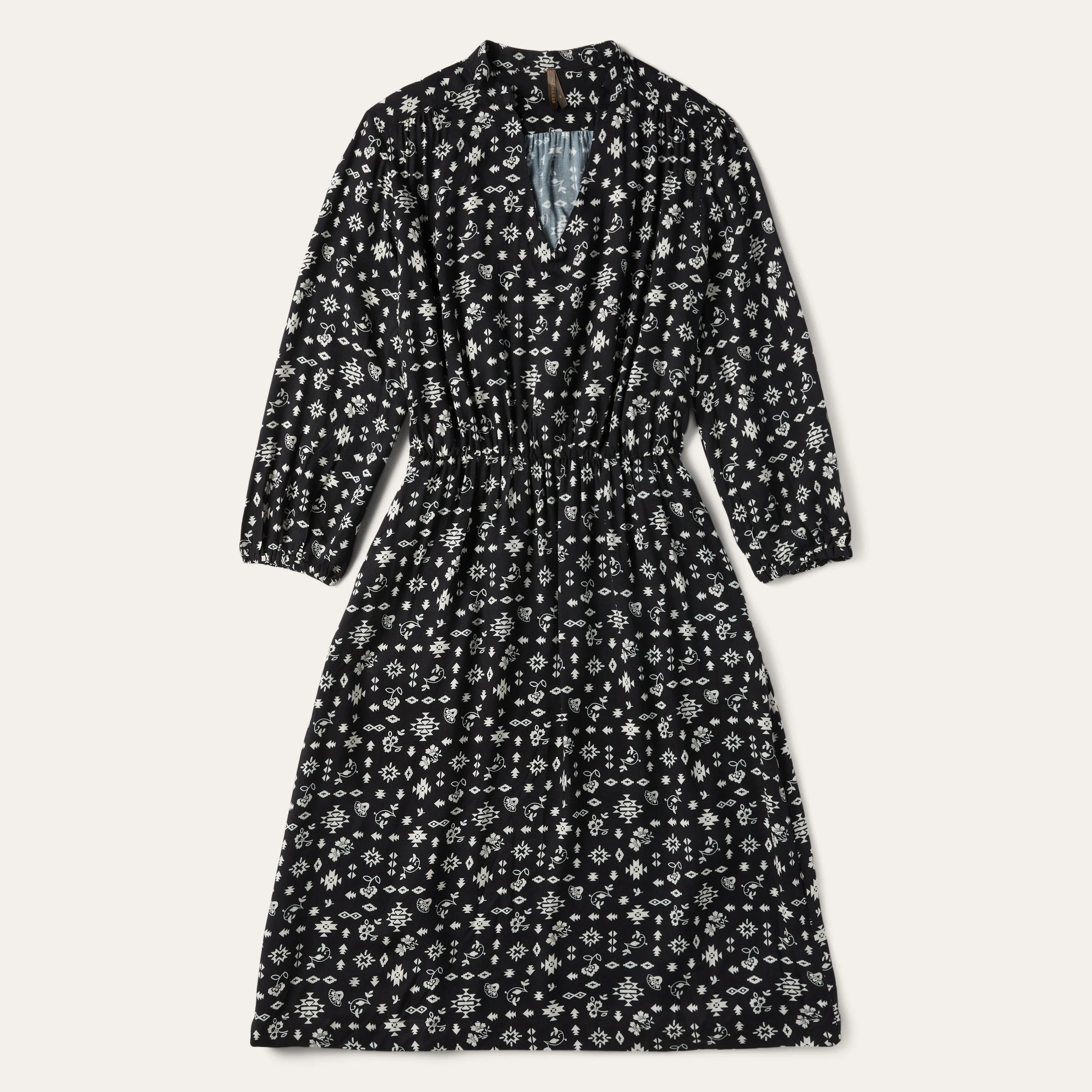 Southwestern Ditzy Print Dress -STETSON