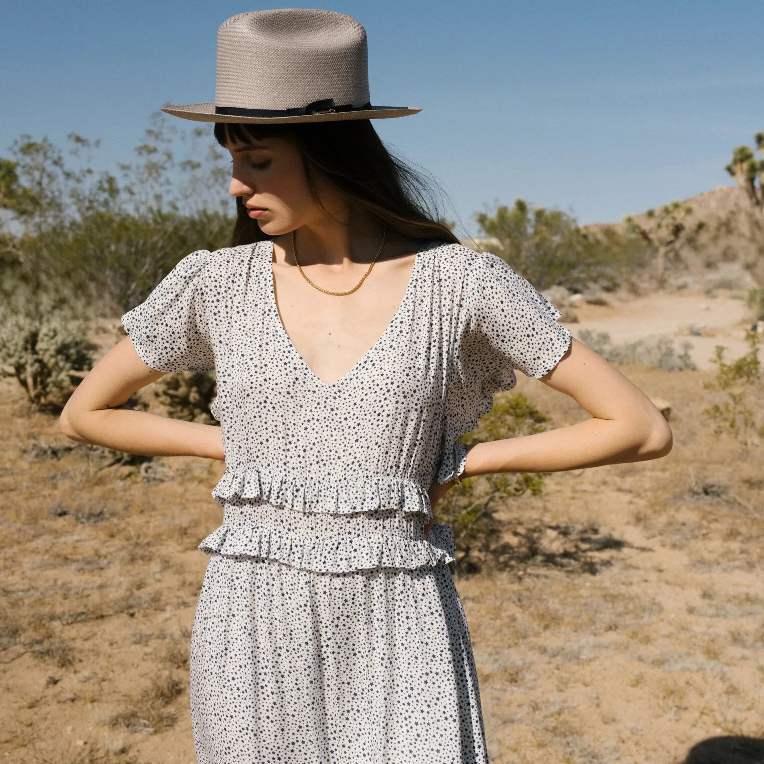 Stars Print Dress -STETSON