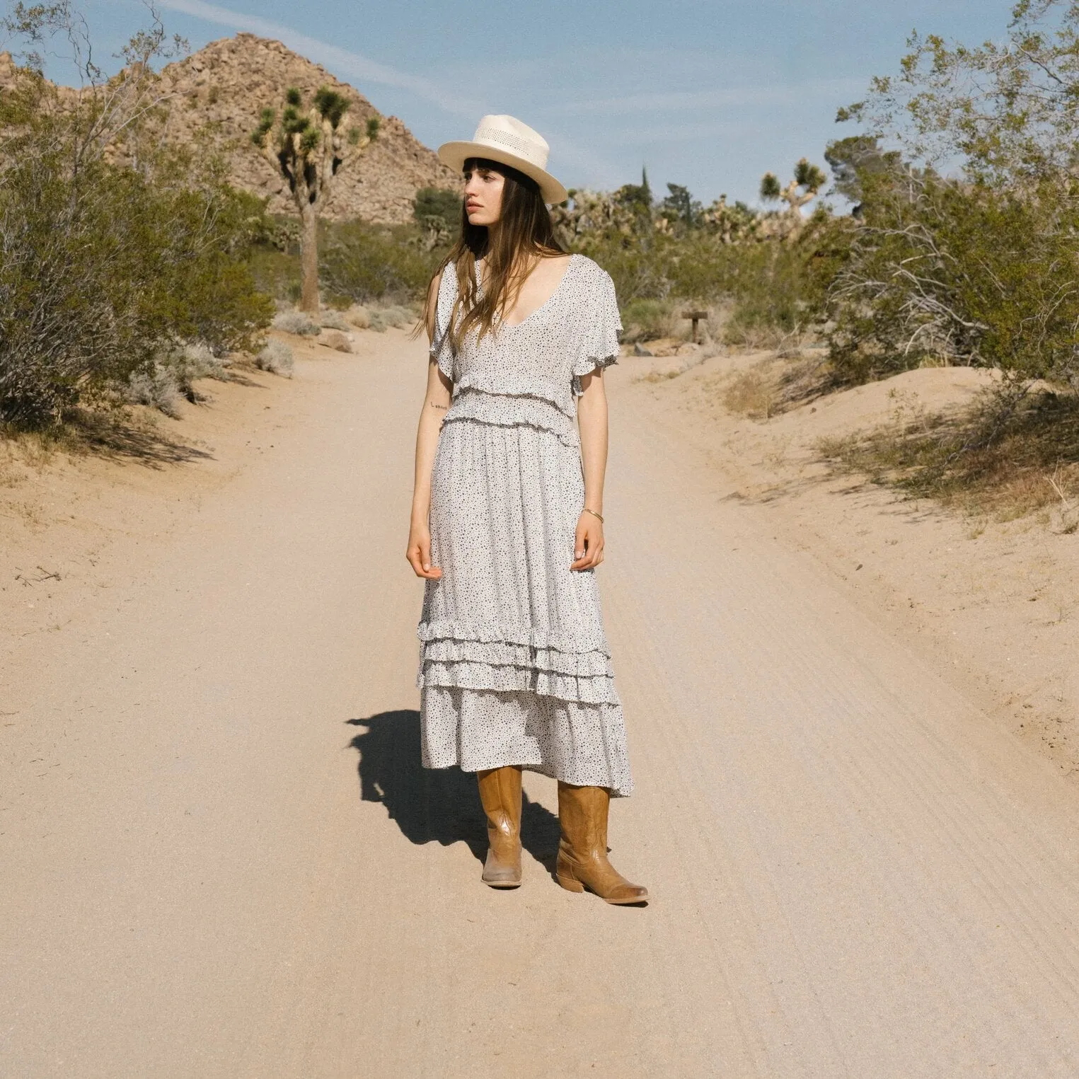 Stars Print Dress -STETSON