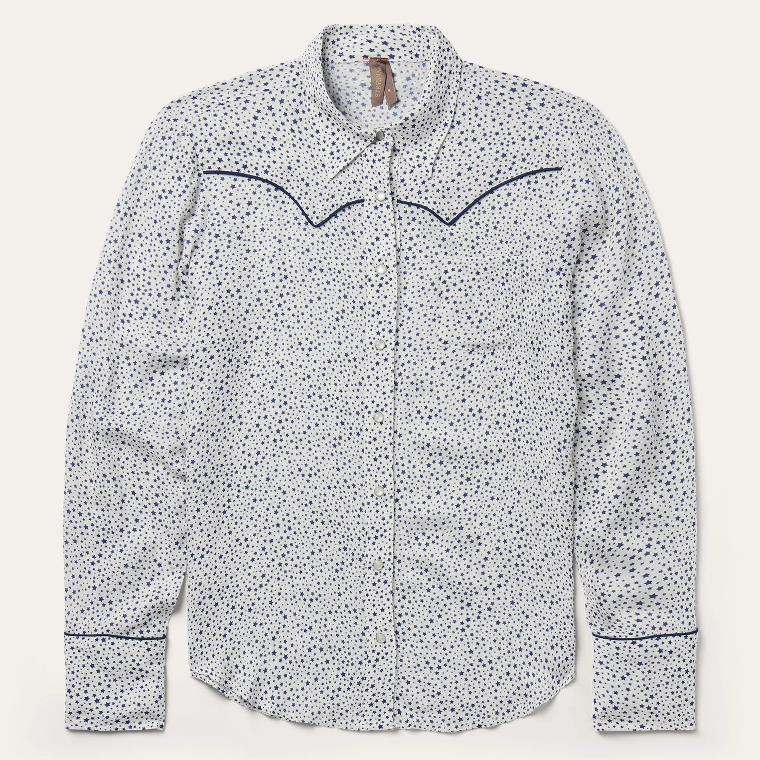 Stars Print Western Shirt -STETSON