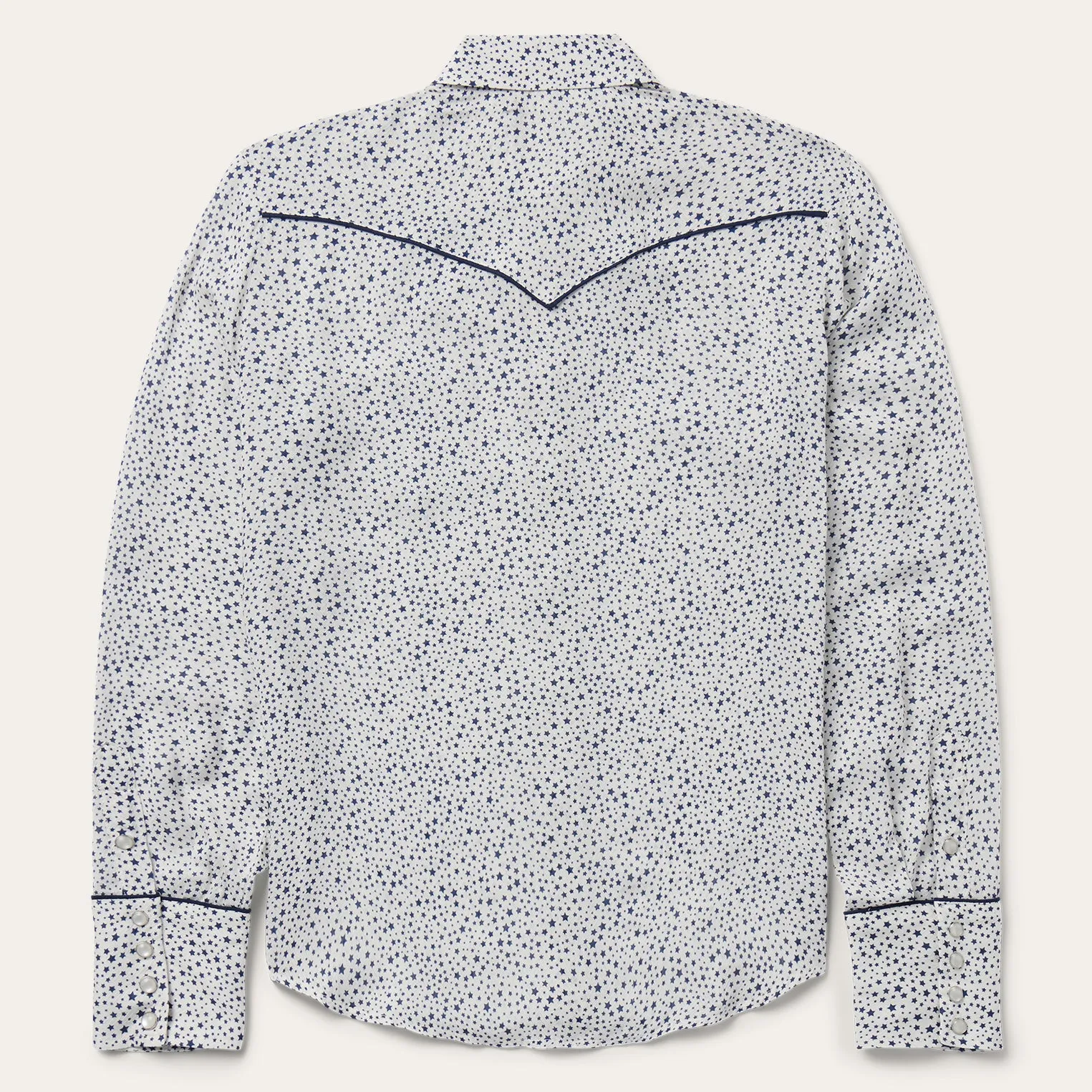 Stars Print Western Shirt -STETSON