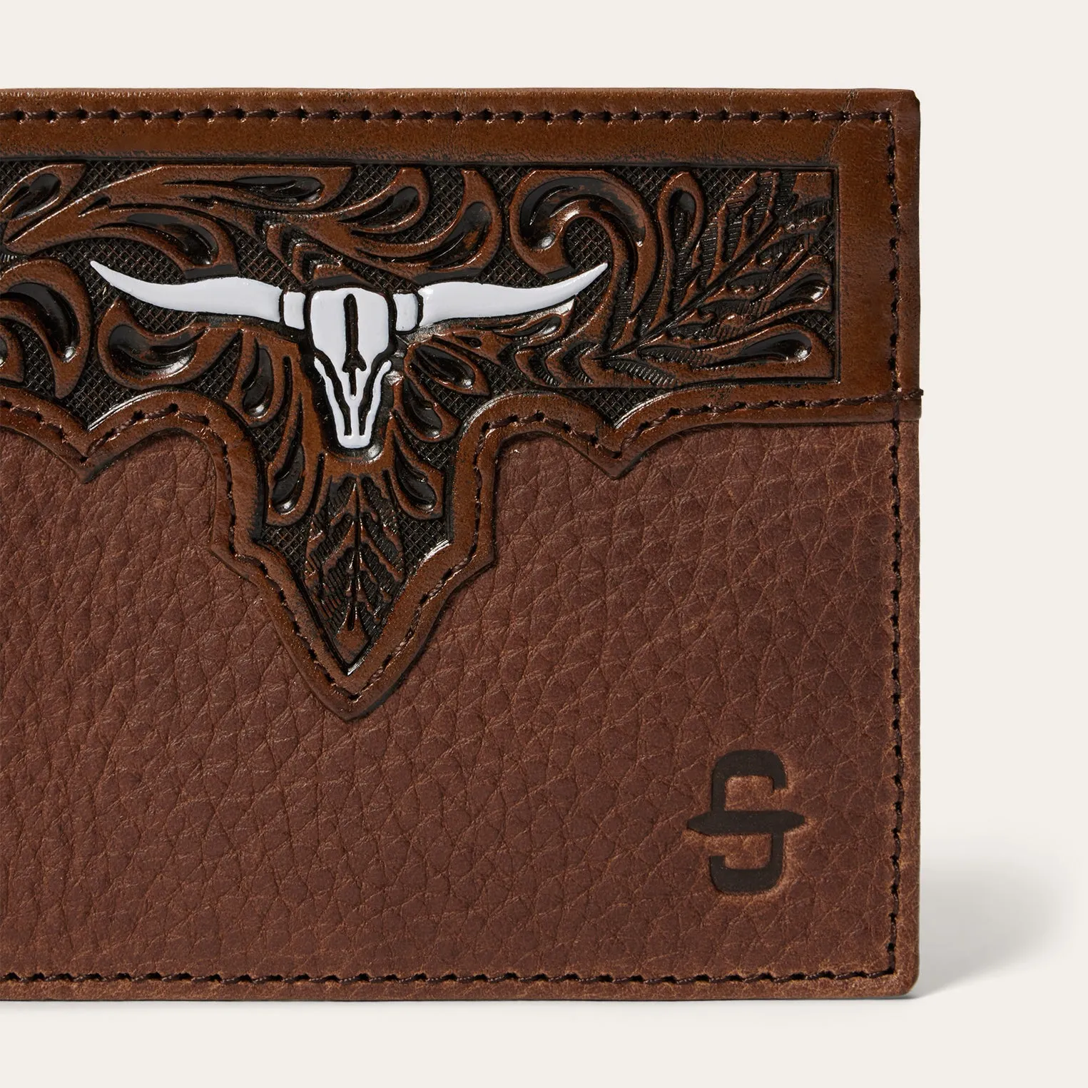 Steer Head Bi-Fold Wallet -STETSON