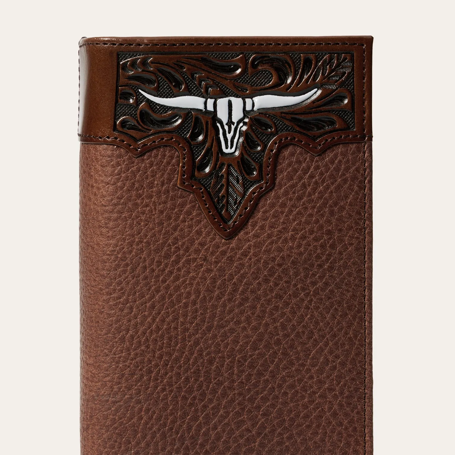 Steer Head Checkbook -STETSON