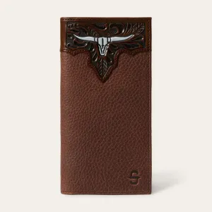 Steer Head Checkbook -STETSON