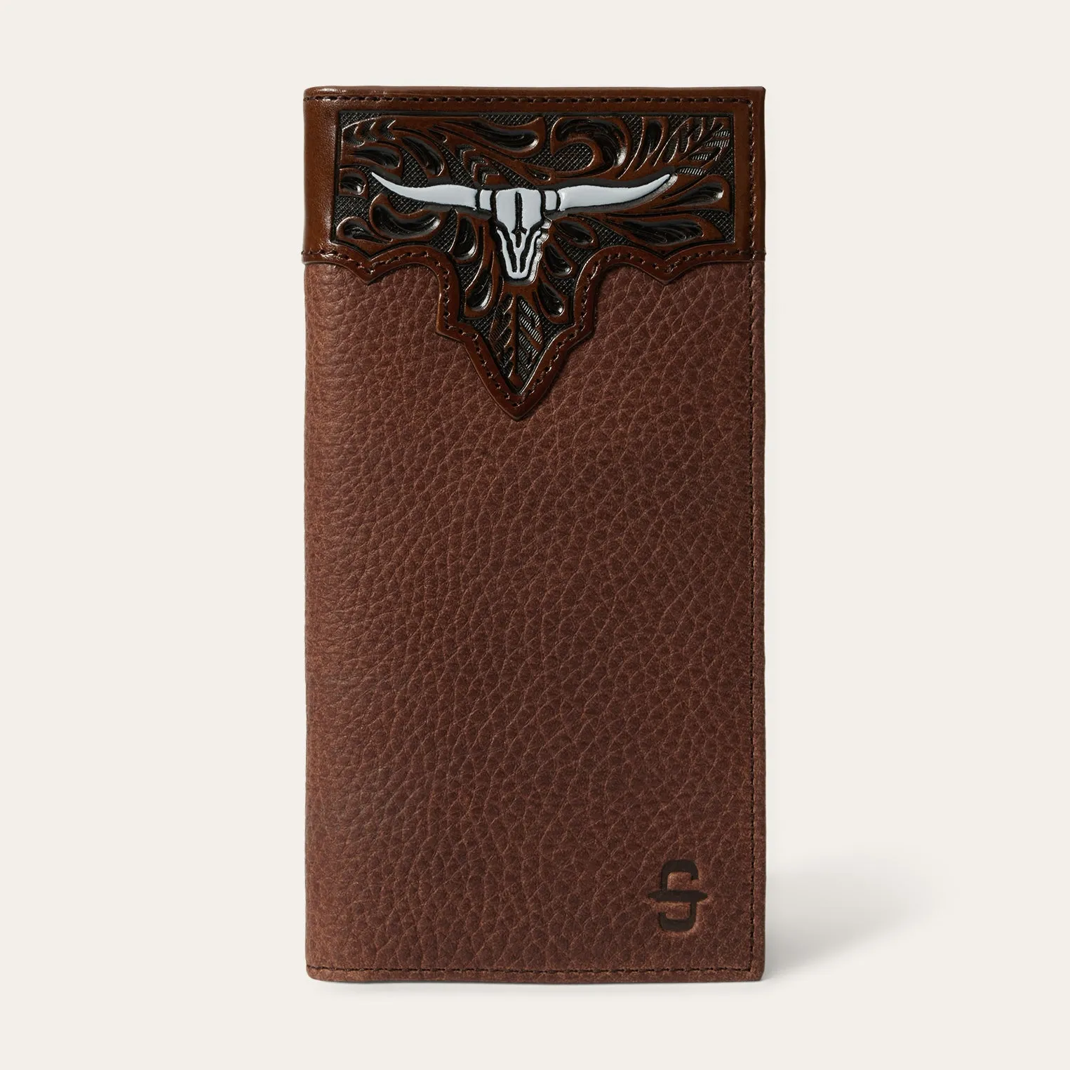 Steer Head Checkbook -STETSON
