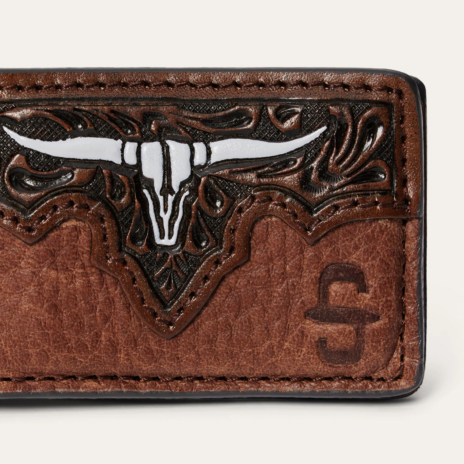Steer Head Money Clip -STETSON