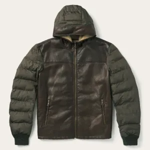Stetson Hooded Suede Jacket -STETSON