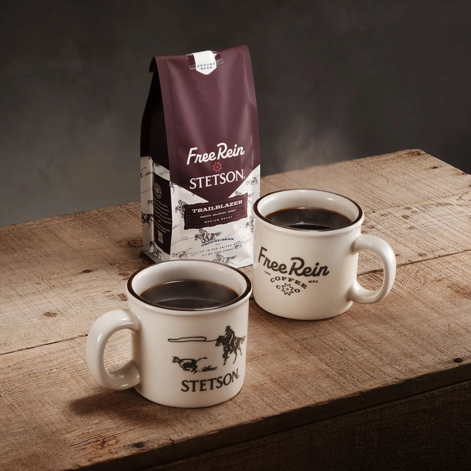 Stetson X Free Rein Cowboy Coffee Kit -STETSON