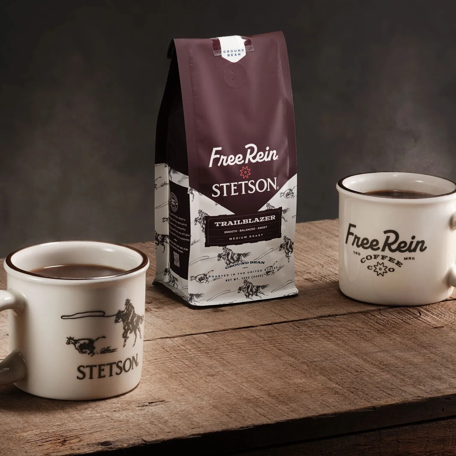 Stetson X Free Rein Cowboy Coffee Kit -STETSON