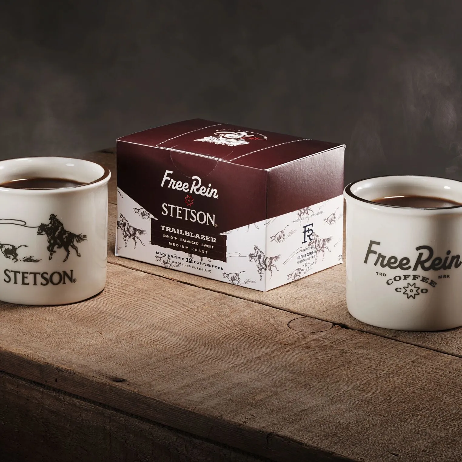Stetson X Free Rein Cowboy Coffee Pod Kit -STETSON