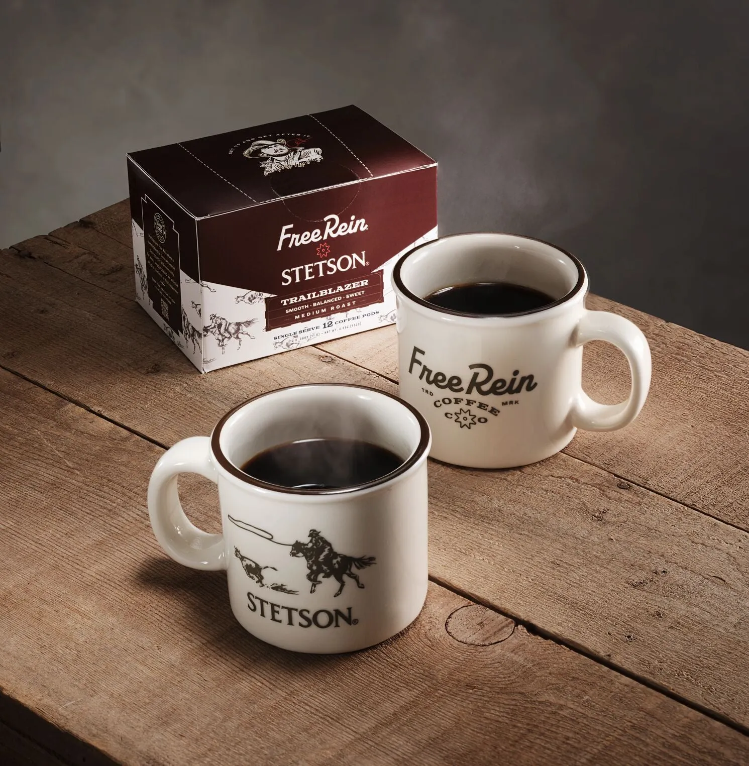 Stetson X Free Rein Cowboy Coffee Pod Kit -STETSON
