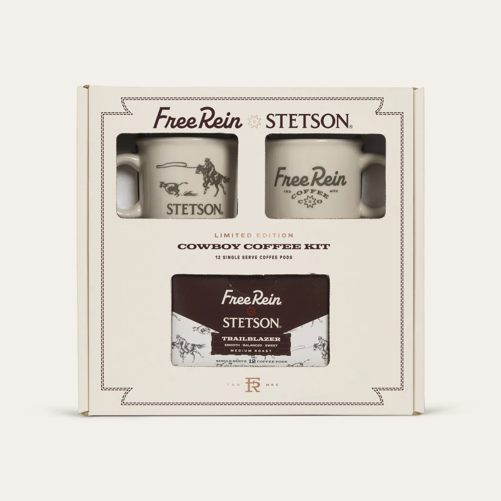 Stetson X Free Rein Cowboy Coffee Pod Kit -STETSON
