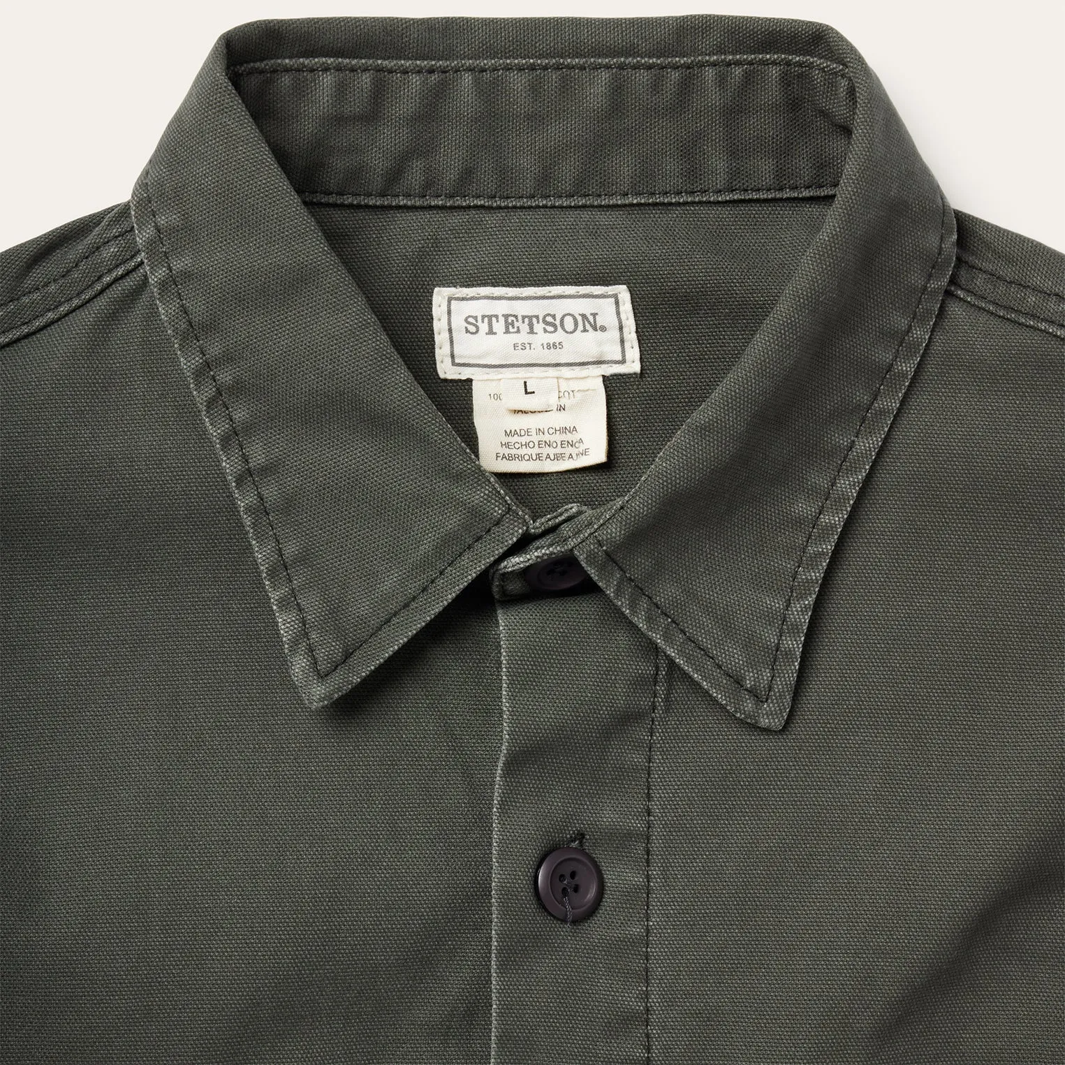 Stretch Canvas Jac-Shirt -STETSON