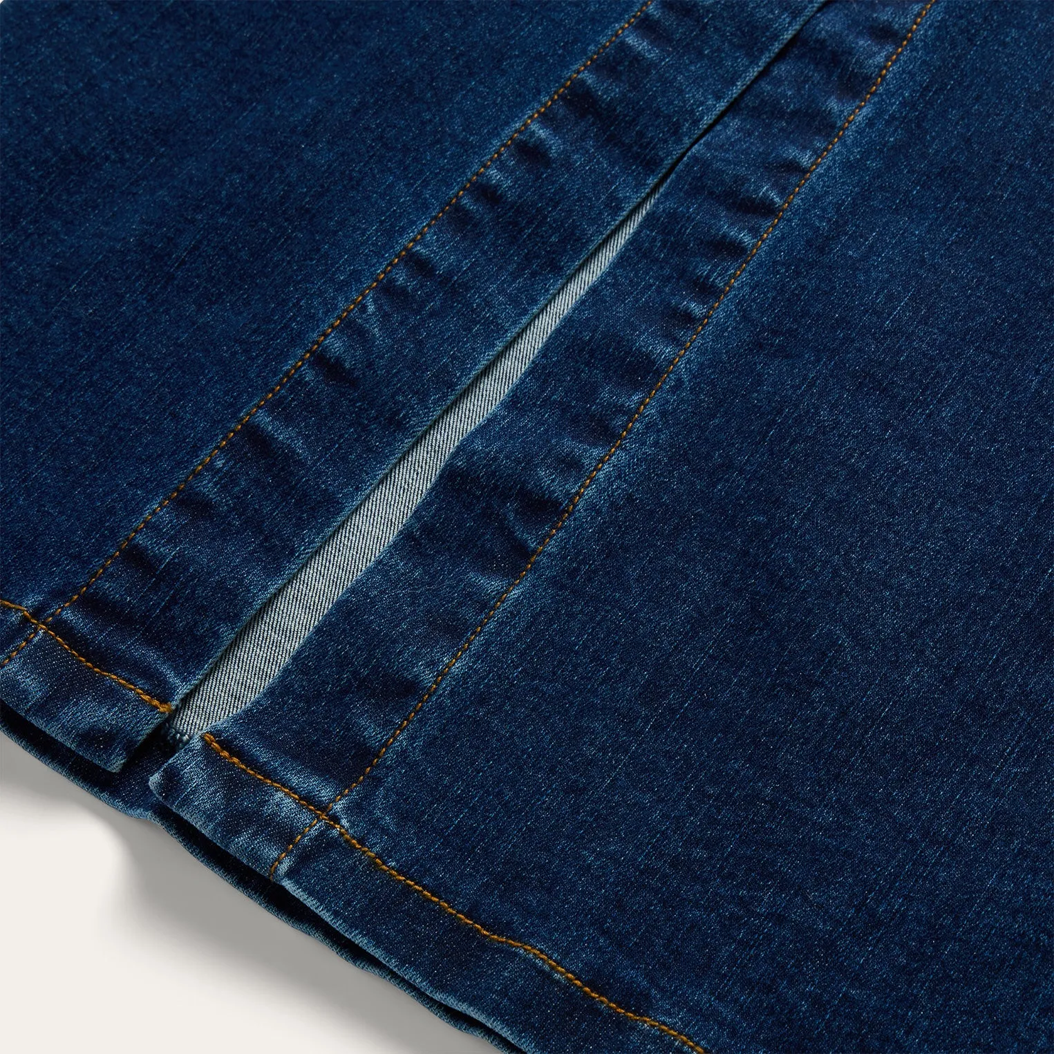Stretch Denim Fitted Dress -STETSON