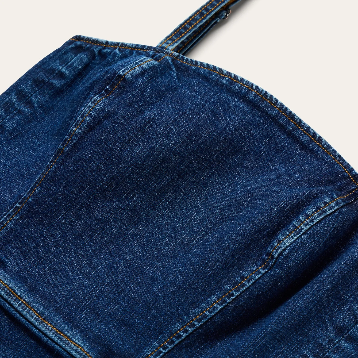 Stretch Denim Fitted Dress -STETSON