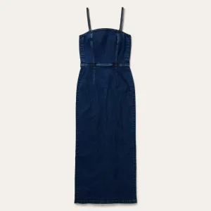 Stretch Denim Fitted Dress -STETSON
