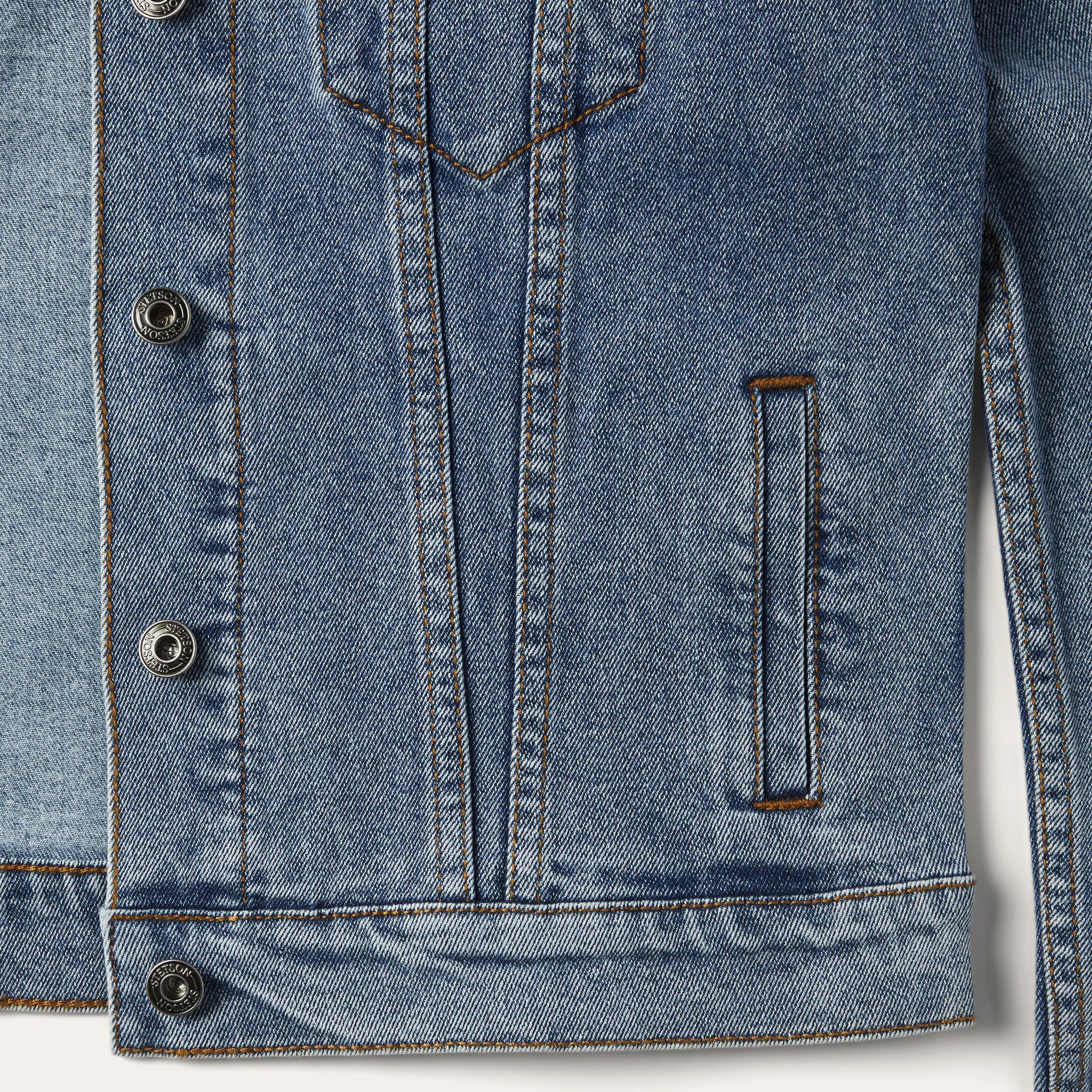 Stretch Denim Jacket -STETSON