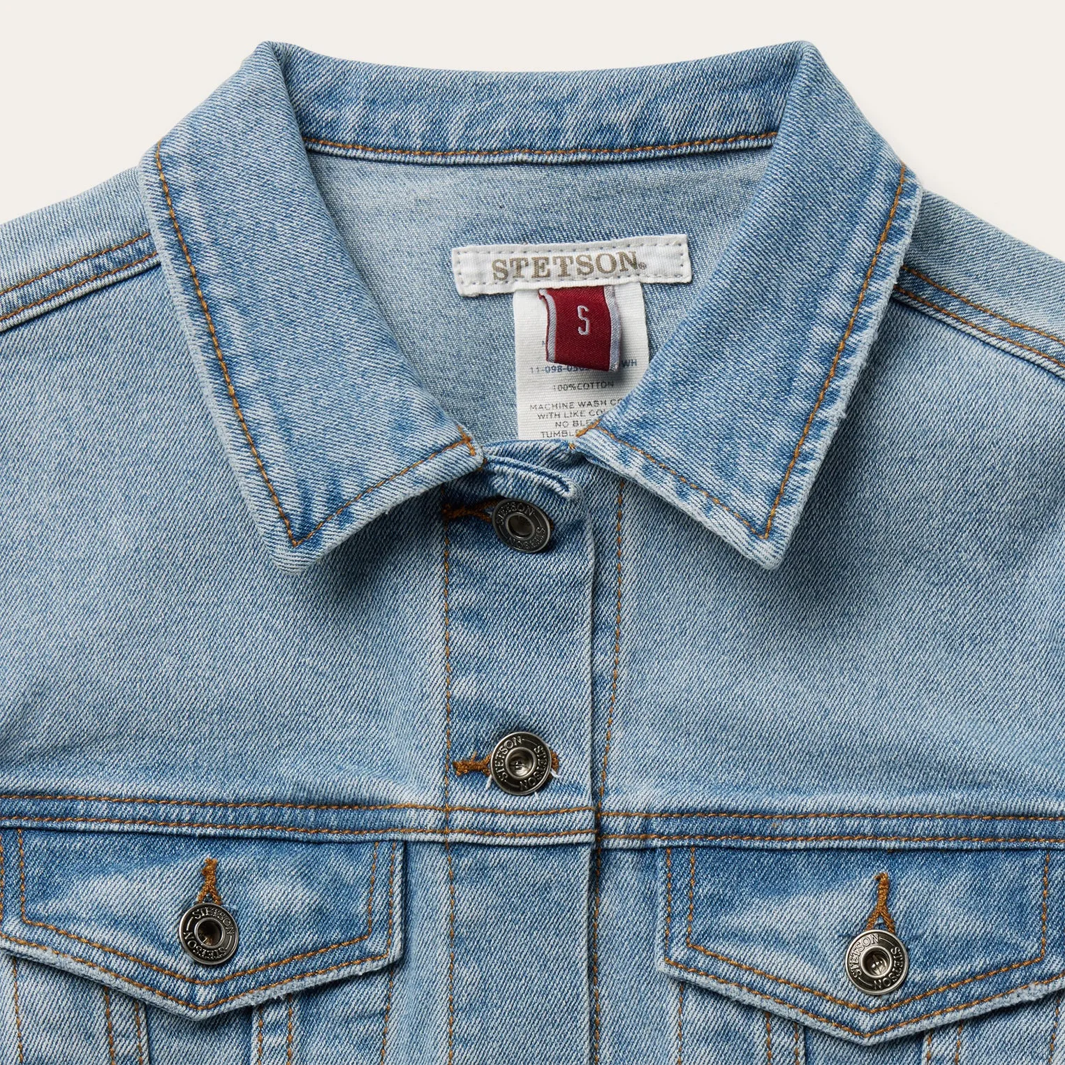 Stretch Denim Jacket -STETSON