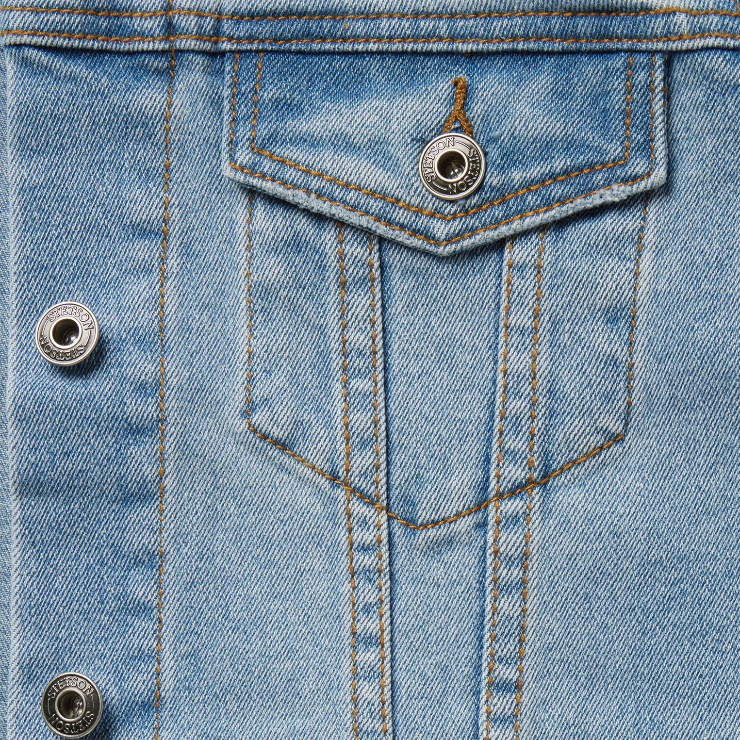 Stretch Denim Jacket -STETSON