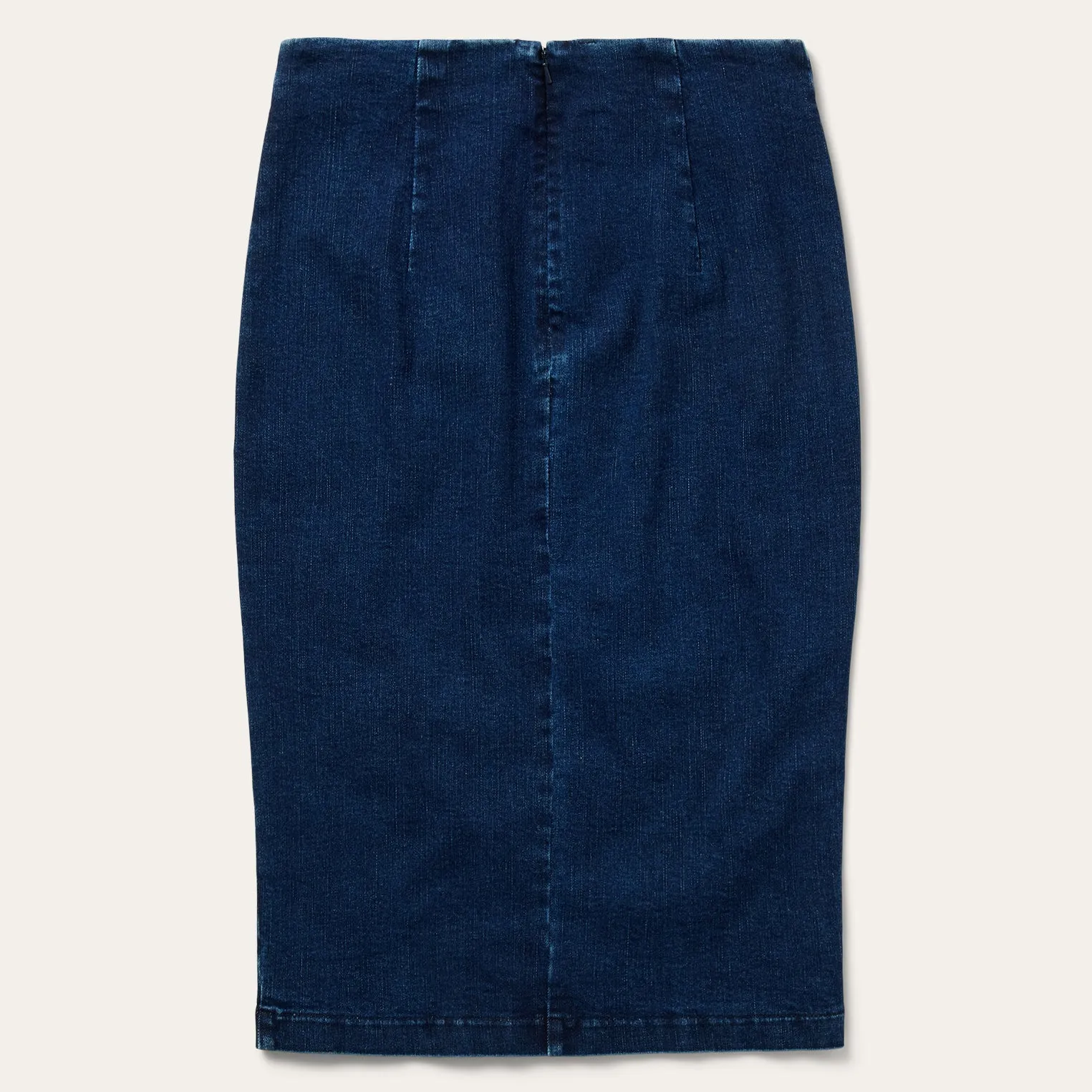 Stretch Denim Pencil Skirt -STETSON