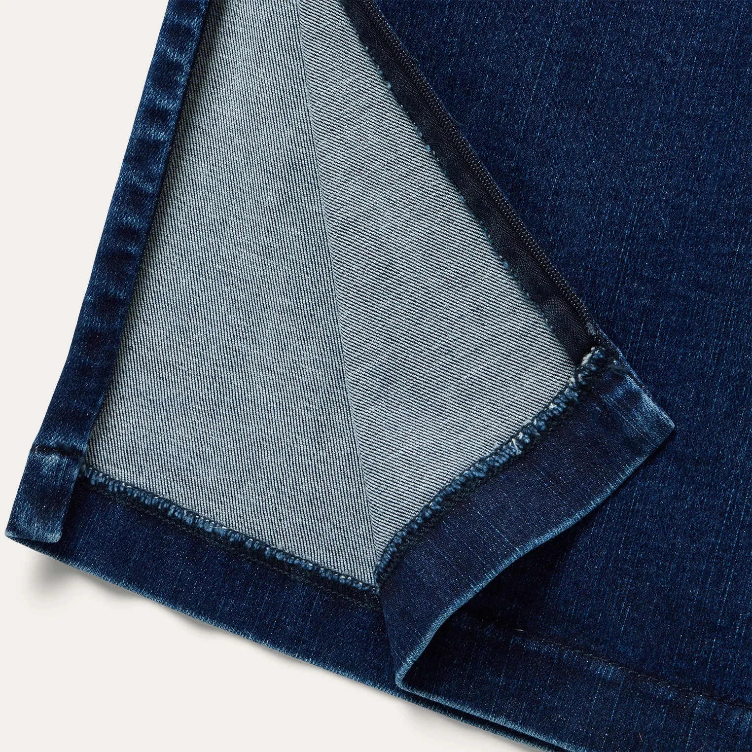 Stretch Denim Pencil Skirt -STETSON