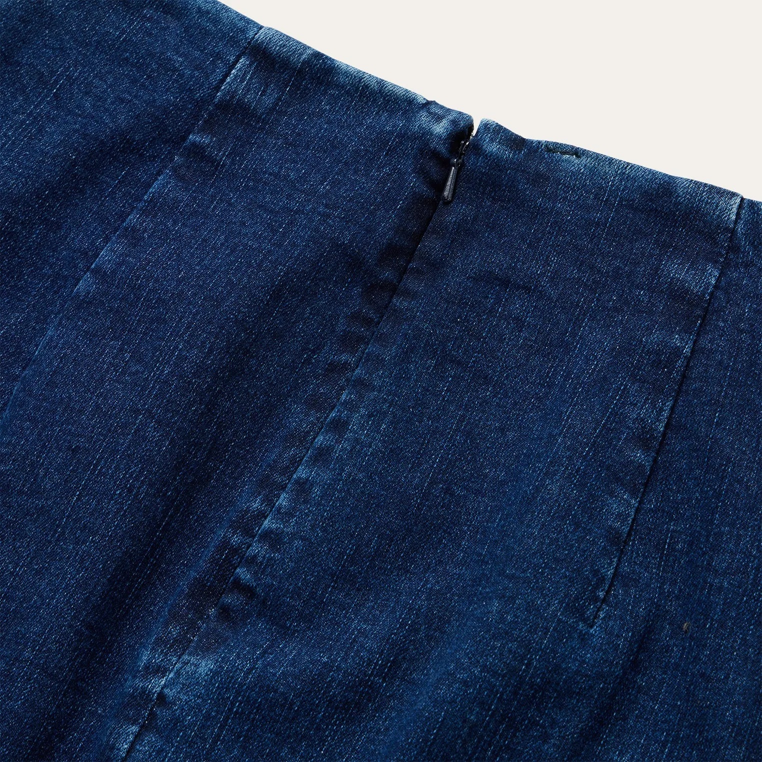Stretch Denim Pencil Skirt -STETSON