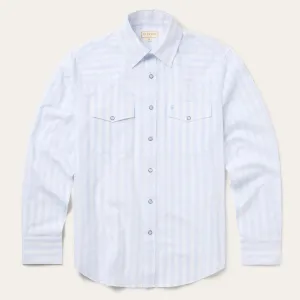 Stripe Oxford Western Shirt -STETSON