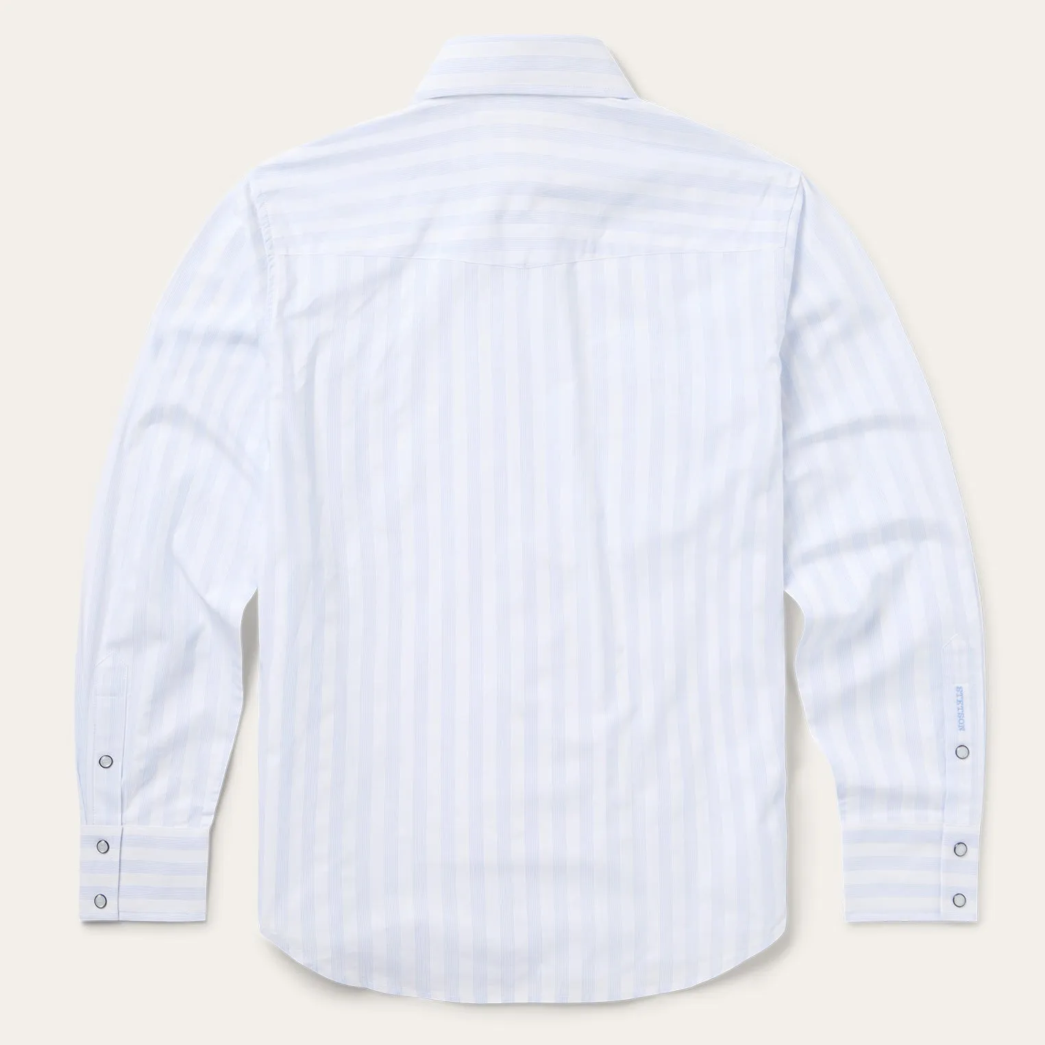 Stripe Oxford Western Shirt -STETSON