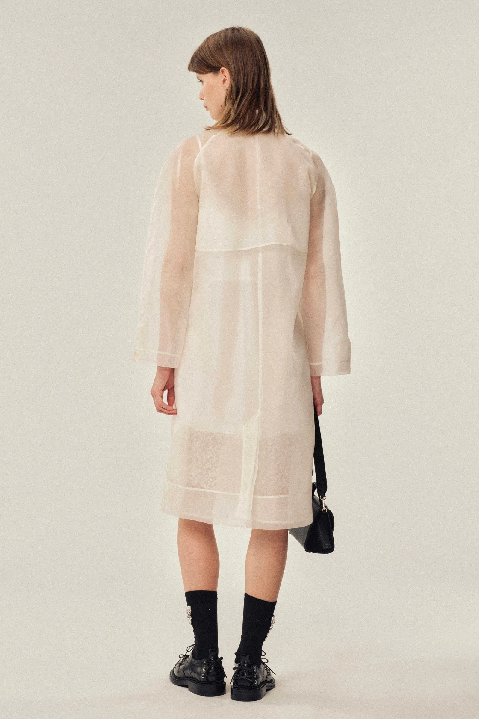 Stuffed Carnation Car Coat